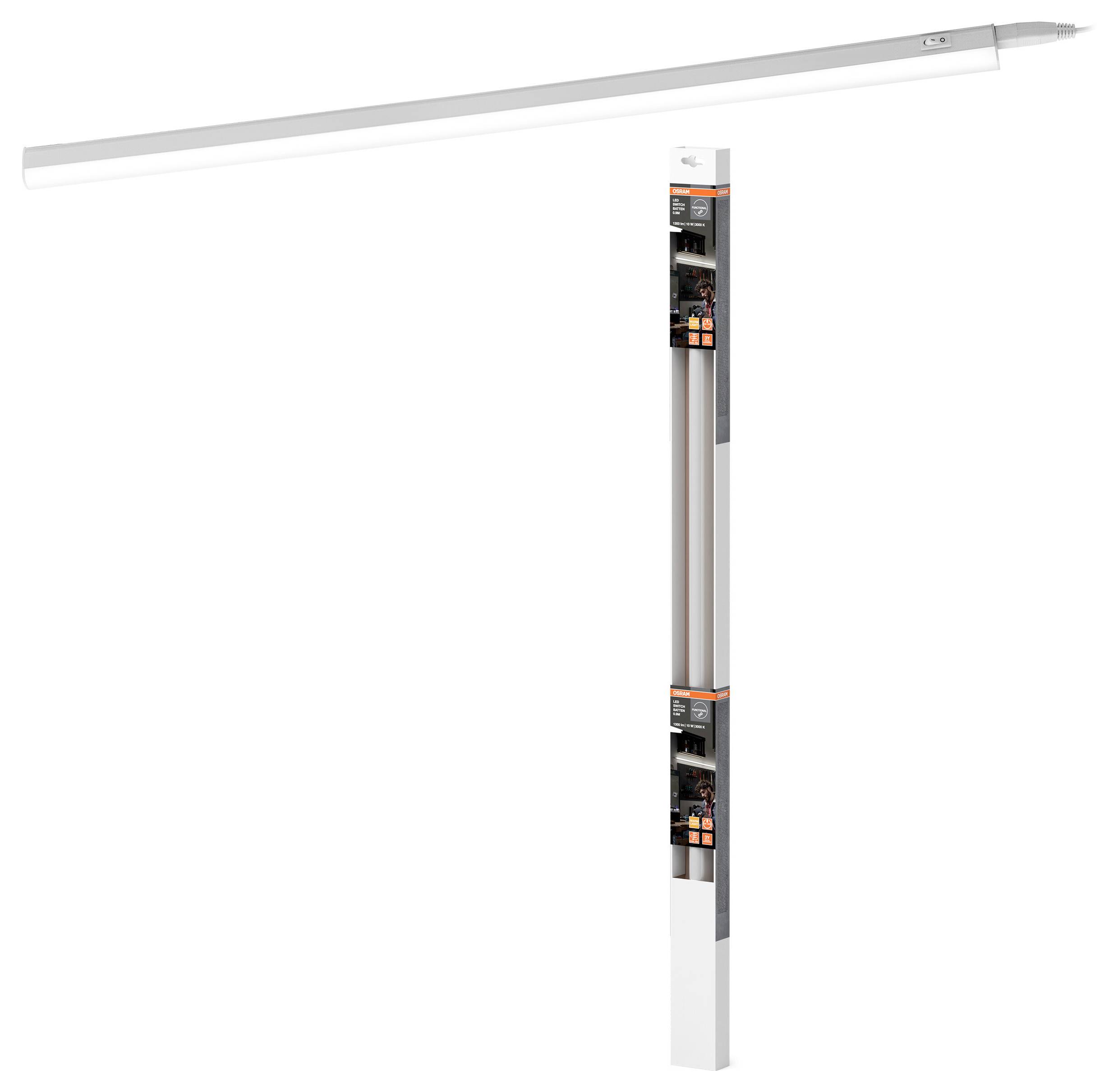 Світлодіодний вимикач OSRAM HOMELIGHTING, рейковий, 900 мм, 10 Вт, 3000 K, 4099854532672