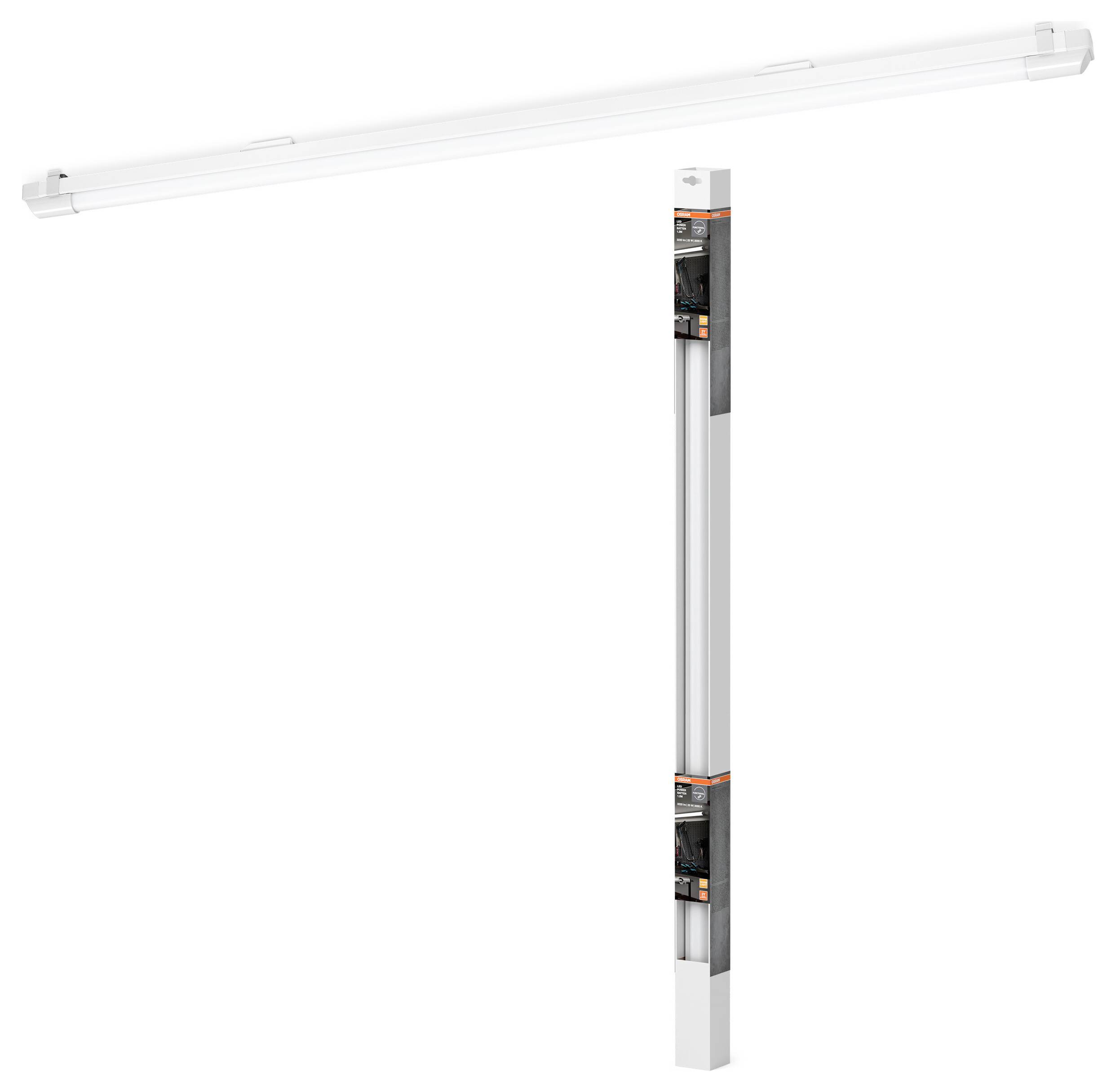 Світлодіодна лампа OSRAM HOMELIGHTING Power Batten 1200 мм 25 Вт 3000 K 4099854536908