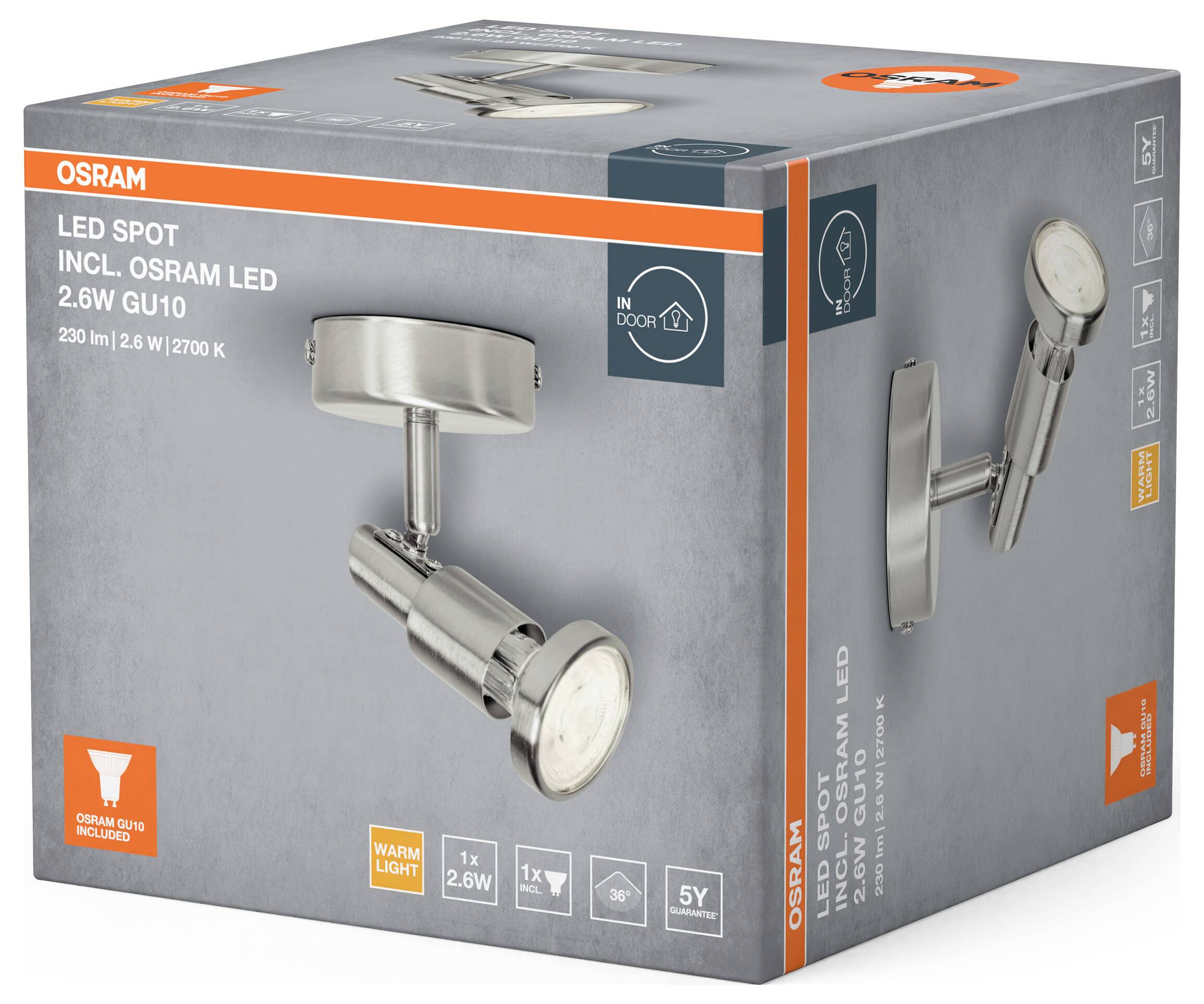 Світлодіодна лампа-прожектор OSRAM HOMELIGHTING 4099854473548 1 шт.