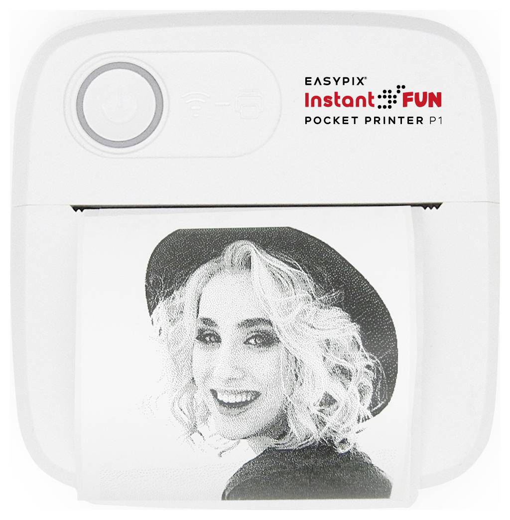 Easypix EASYPIX® InstantFUN Pocket Printer P1 Natychmiastowa drukarka fotograficzna-4