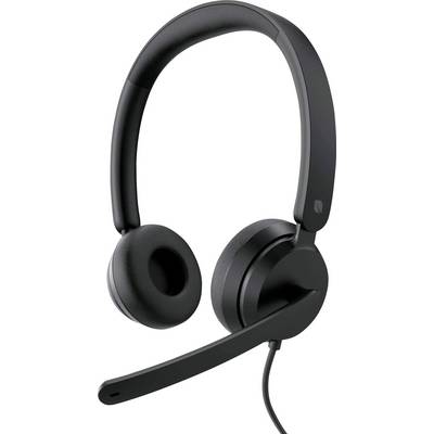 Incase Modern USB Headset Słuchawki nauszne przewód czarny redukcja szumów mikrofonu zestaw słuchawkowy, regulacja głośn-0