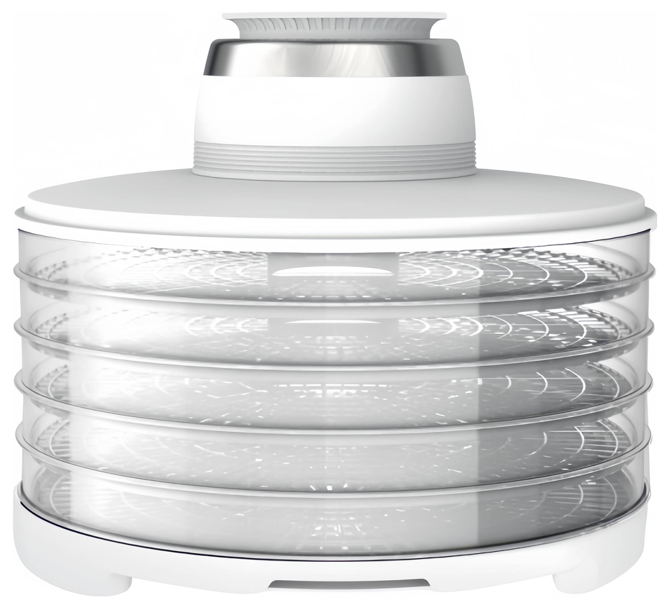 Сушарка для грибів та фруктів Silva Homeline DA 501 INOX 427002, біла, нержавіюча сталь