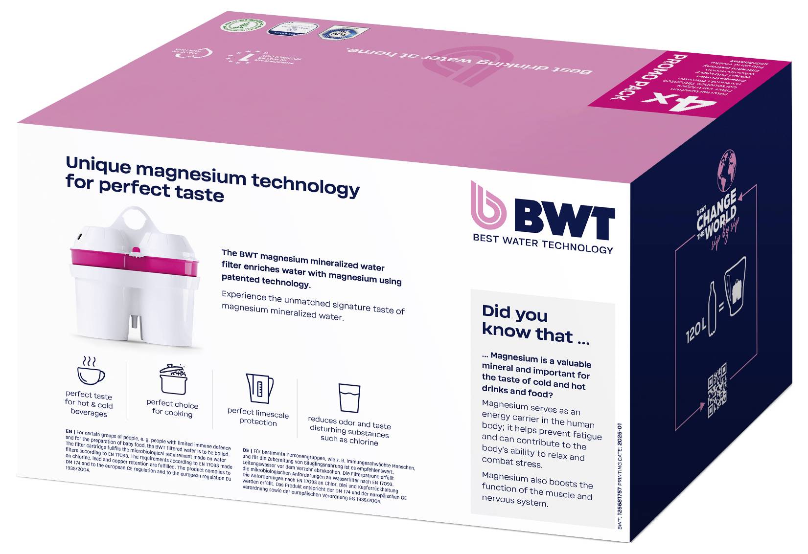 BWT 640607 Комплект водозберігаючих фільтрів, 4 шт.