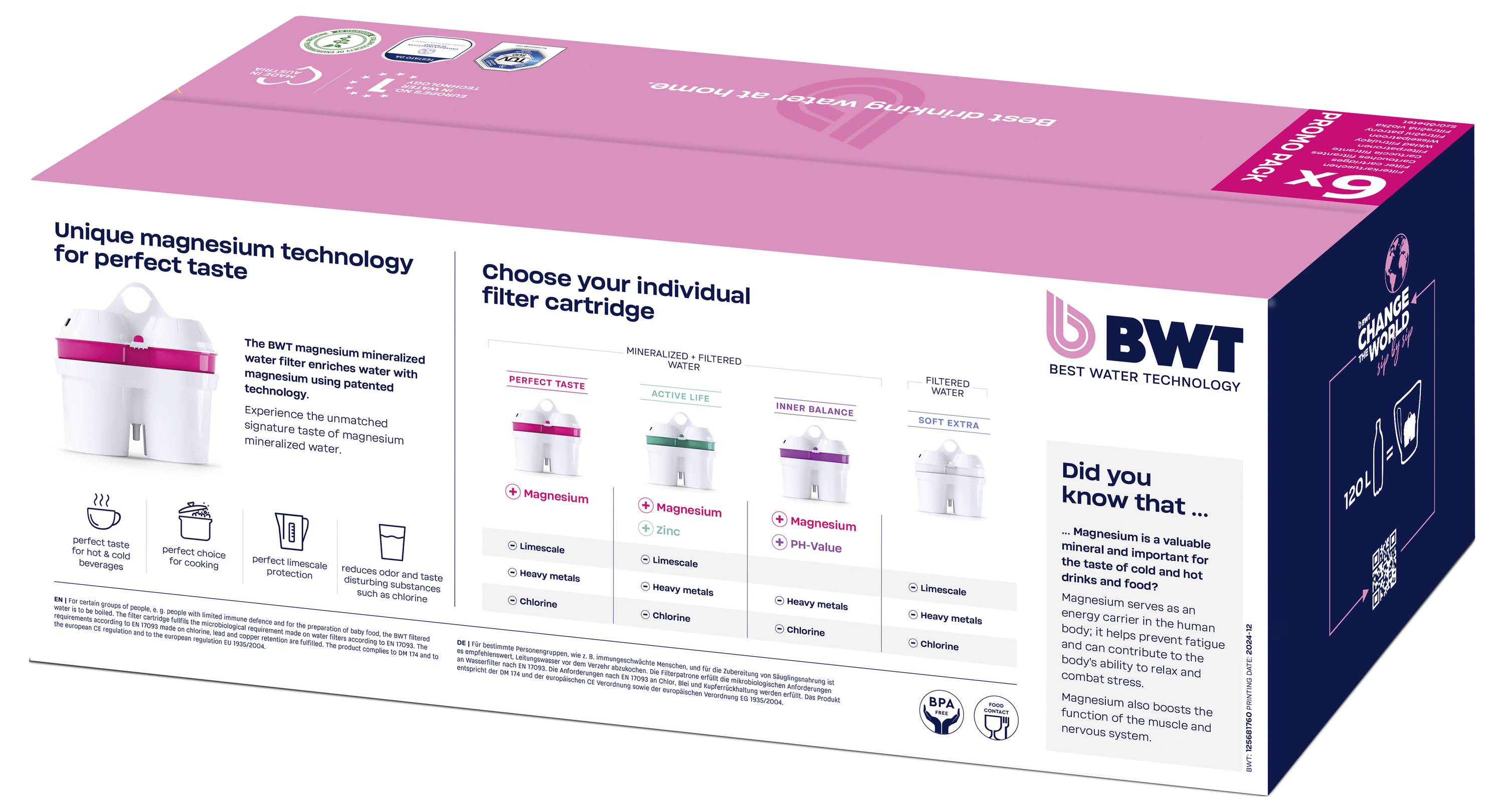 BWT 681749 Комплект водозберігаючих фільтрів, 6 предм.