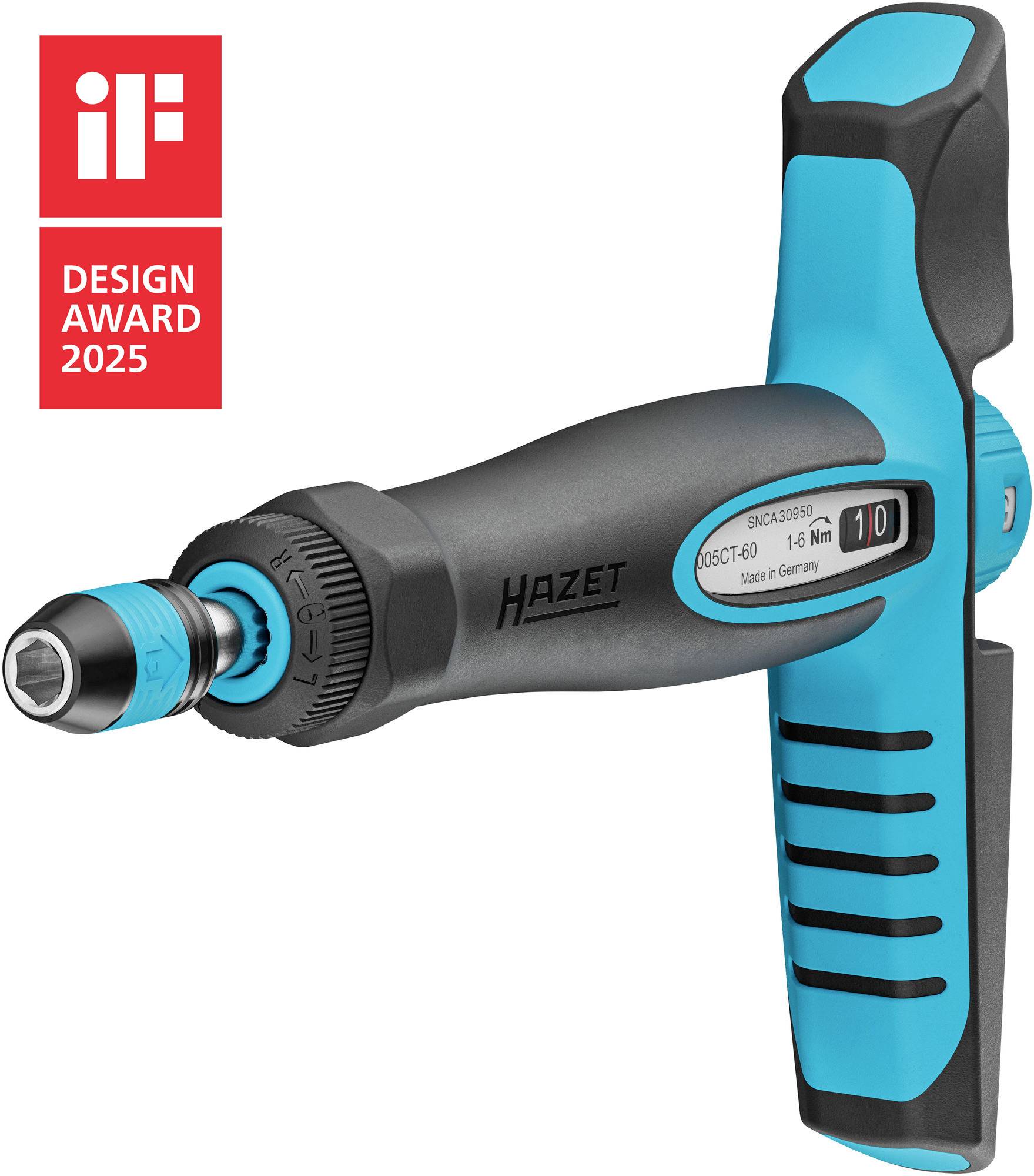 Динамометрична викрутка Hazet 6005CT-60 1 - 6 Нм