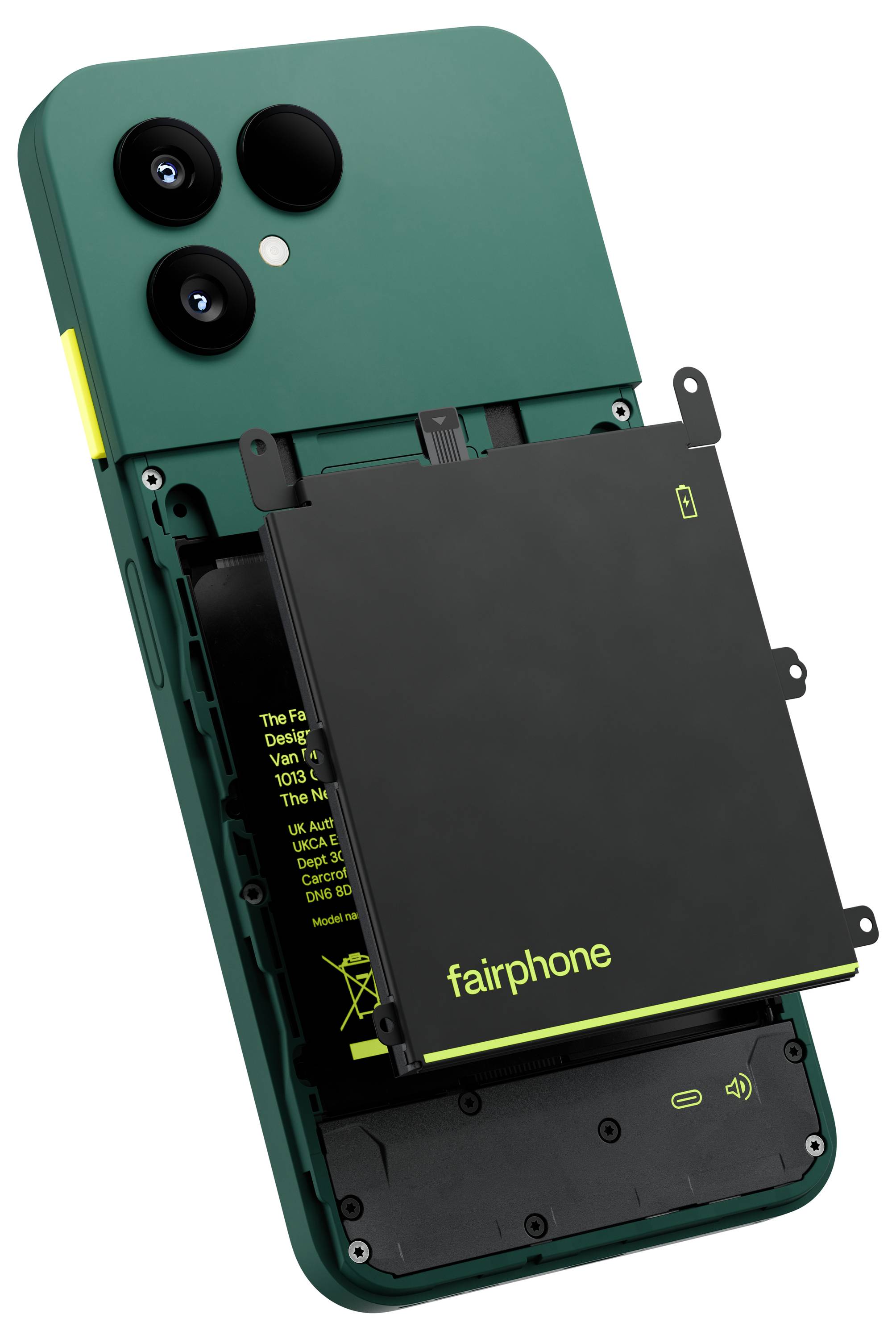 Fairphone 6 Smartfon Dual-SIM 256 GB 16 cm (6.31 cal) 50 MPx Android™ 15 zielony-10
