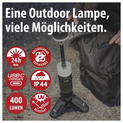 Lampa robocza, Lampa kempingowa Brennenstuhl UL 400 AT-1