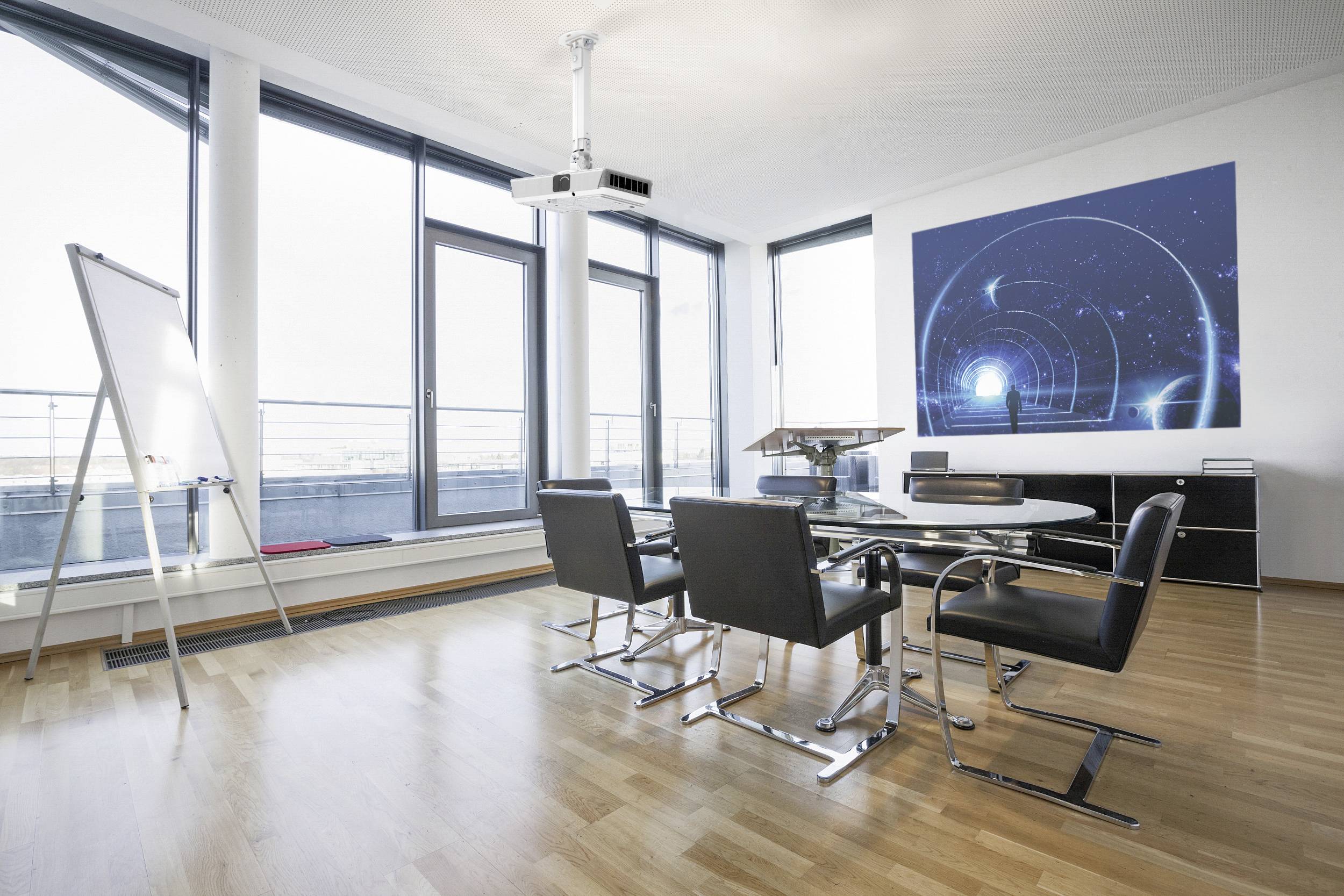 Reflecta Prometheus Uchwyt sufitowy do projektora Uchwyt sufitowy, Obrotowy, Uchylny Maksymalna odległość od podłogi/suf-10