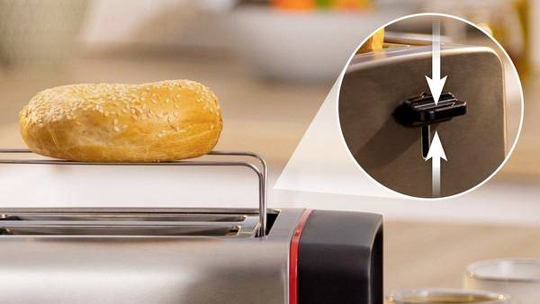 Bosch Kompakt Toaster MyMoment, Edelstahl Toster stali szlachetnej-5
