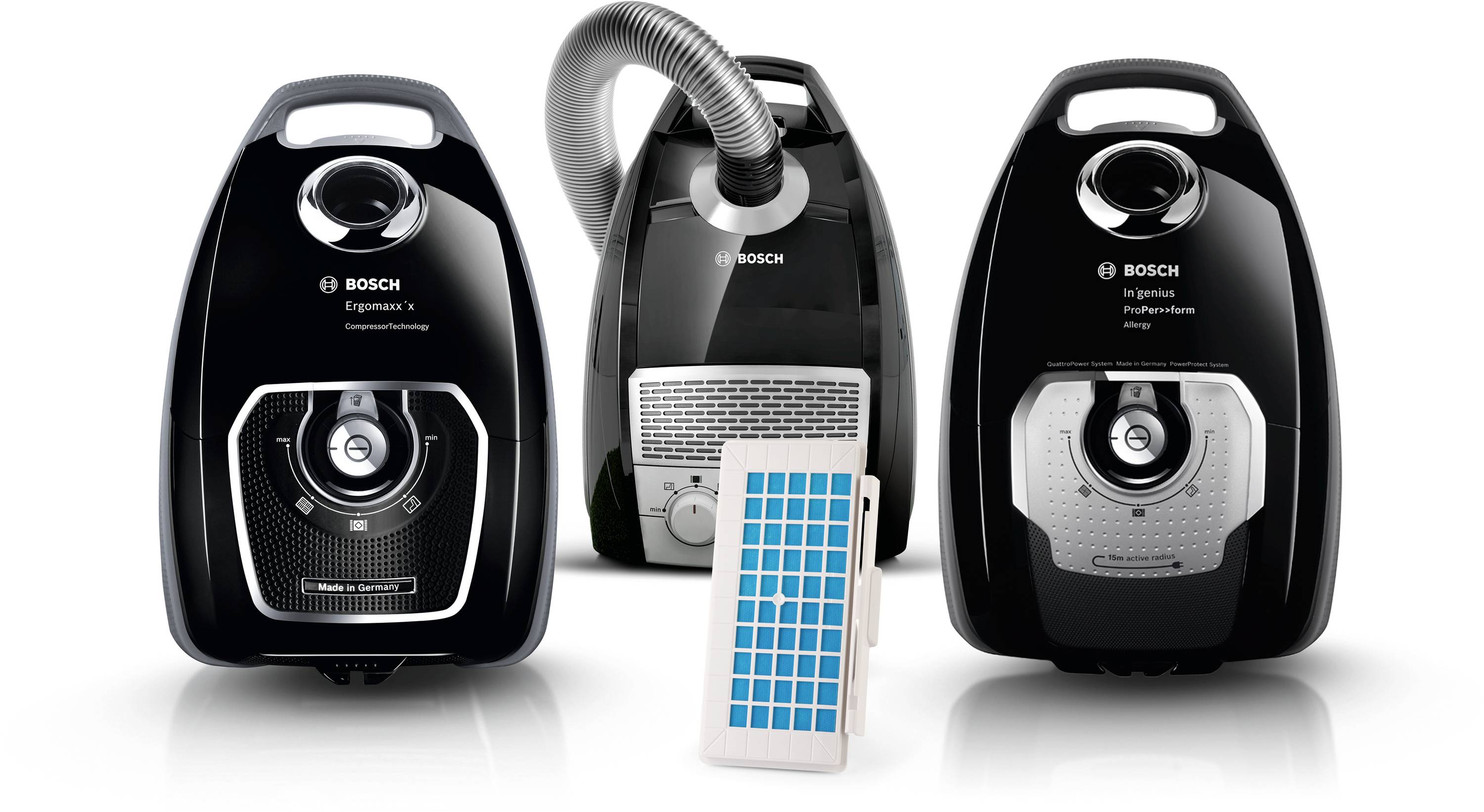 Bosch UltraAllergy Hygienefilter für Bosch Staubsauger BGL8,BGB8,BGL7BGB7,BSGL5,BGL5S BBZ154UF-4