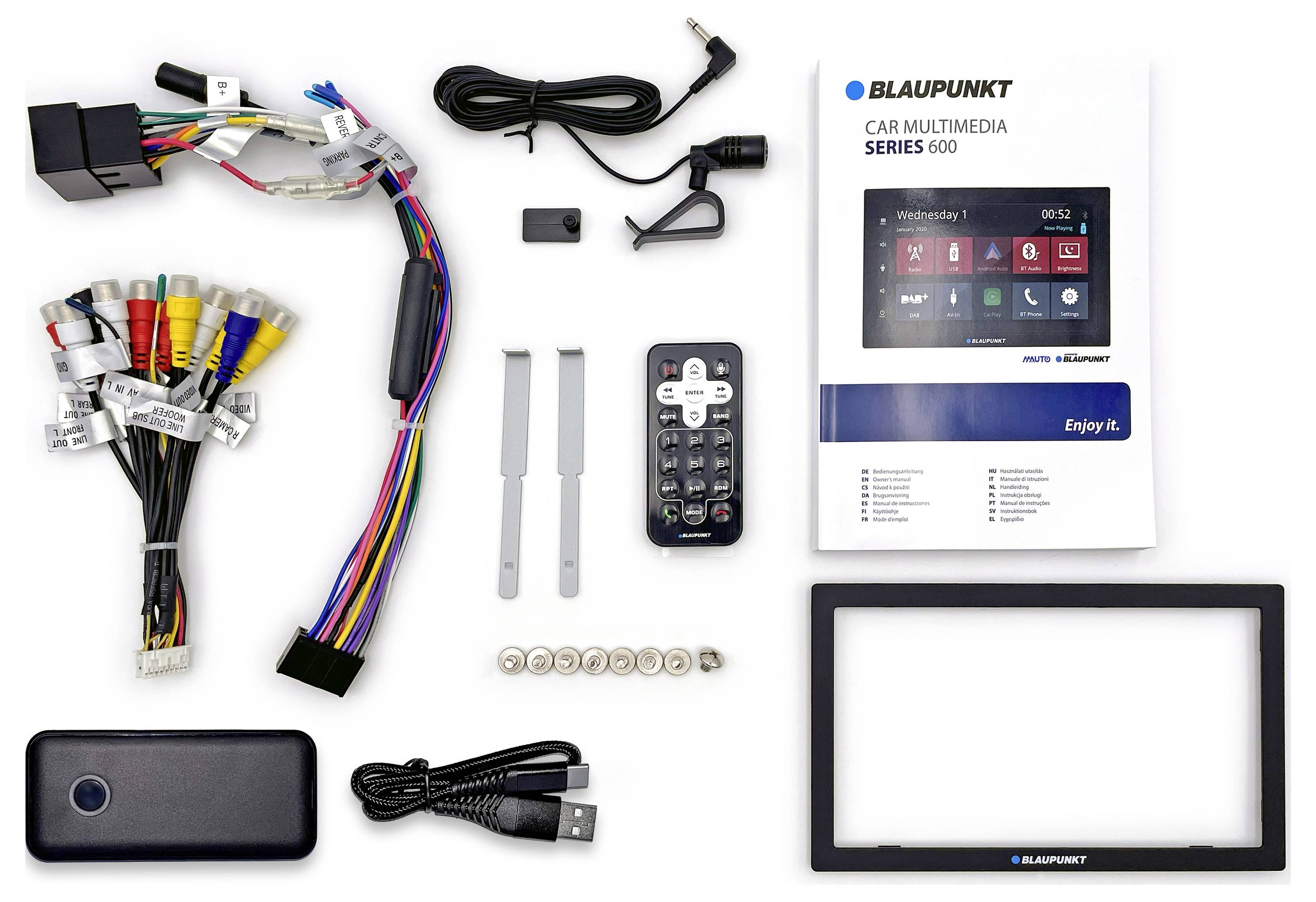 Radio samochodowe Blaupunkt Oslo 600 DAB, 4 x 45 W-4