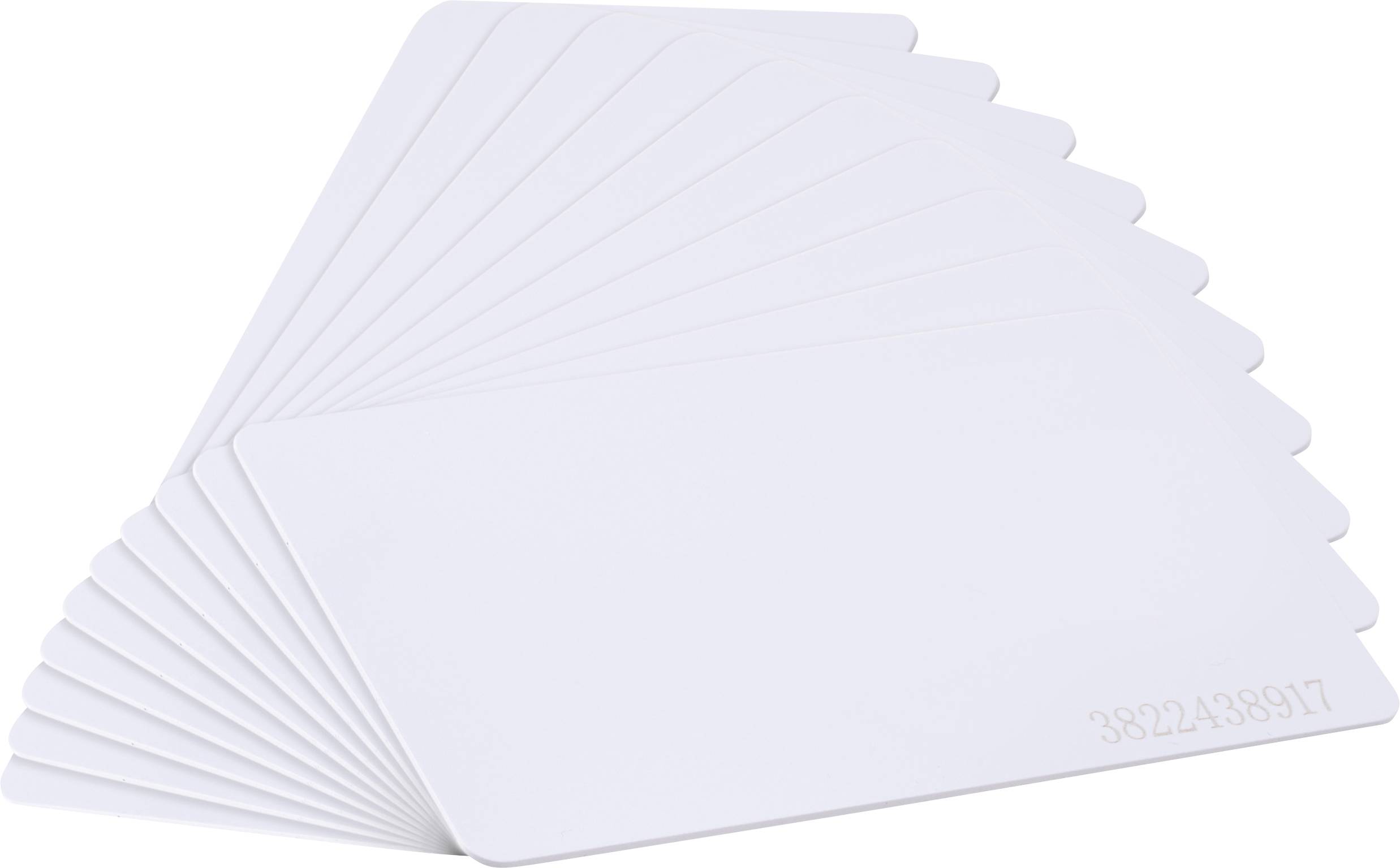 Транспондерна карта Sygonix SY-6879928, комплект із 10 предметів, карта MIFARE 13,56 МГц, не підлягає перезаписуванню