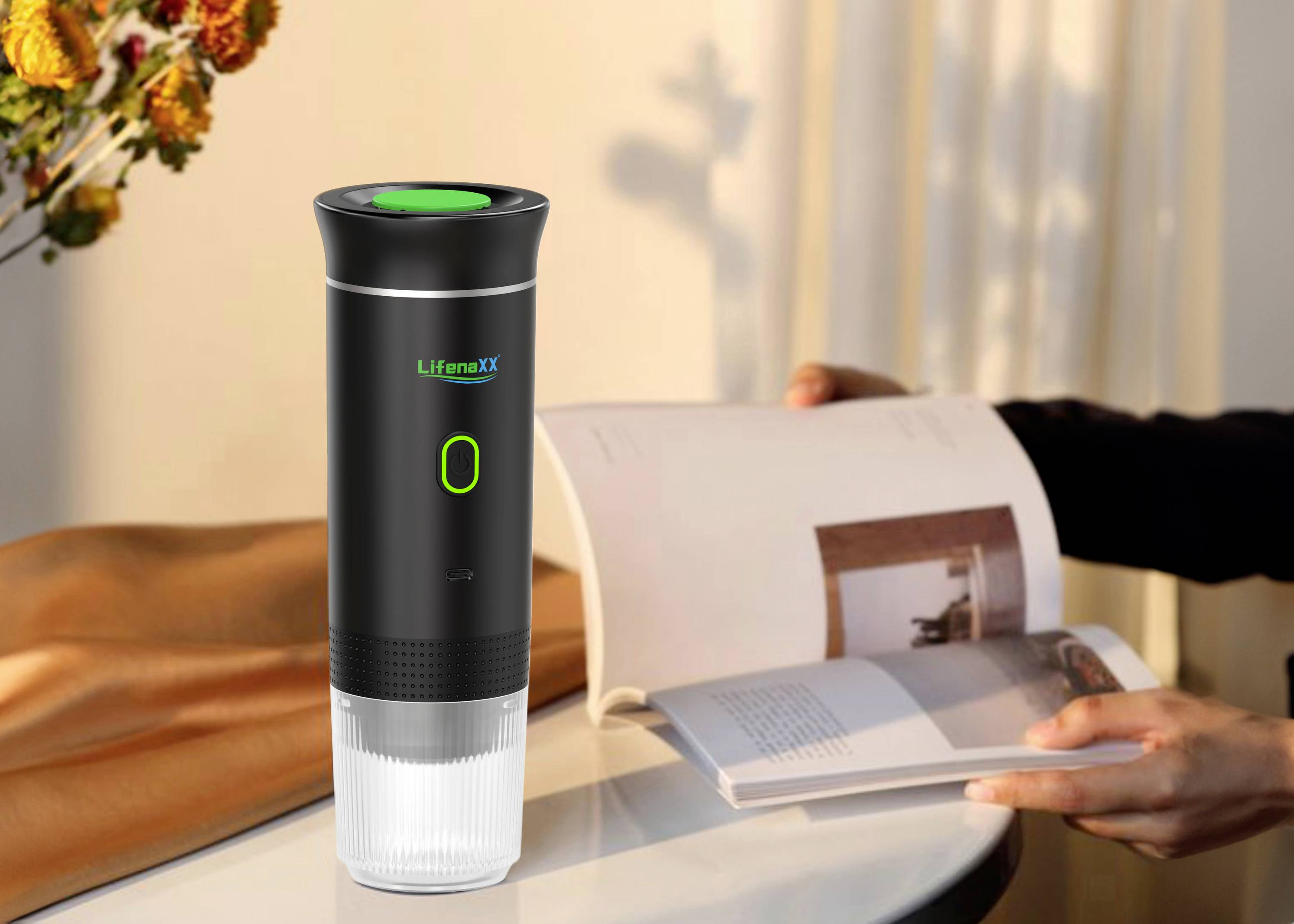 Ekspres do espresso Lifenaxx 5315, czarny, 20 bar-4