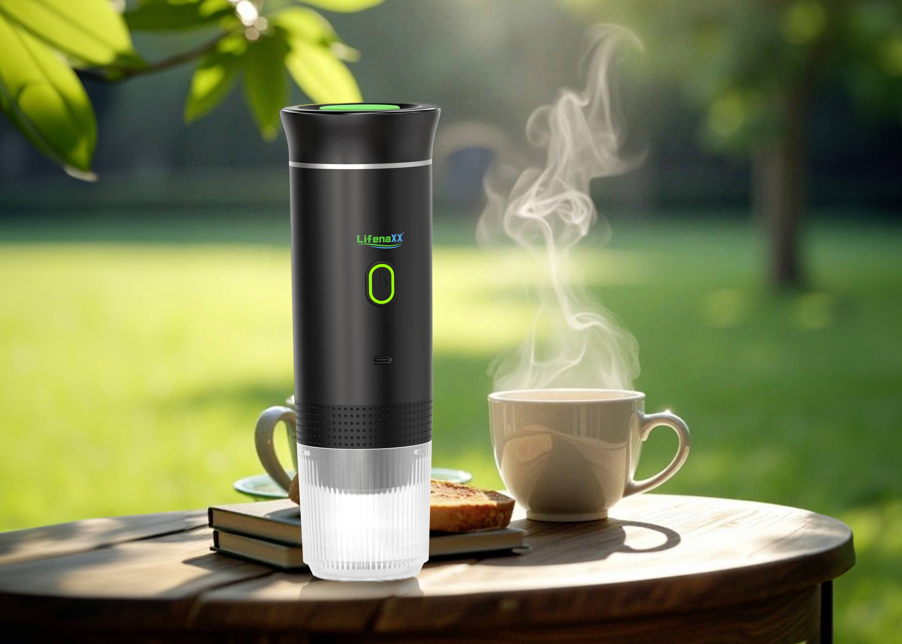 Ekspres do espresso Lifenaxx 5315, czarny, 20 bar-5