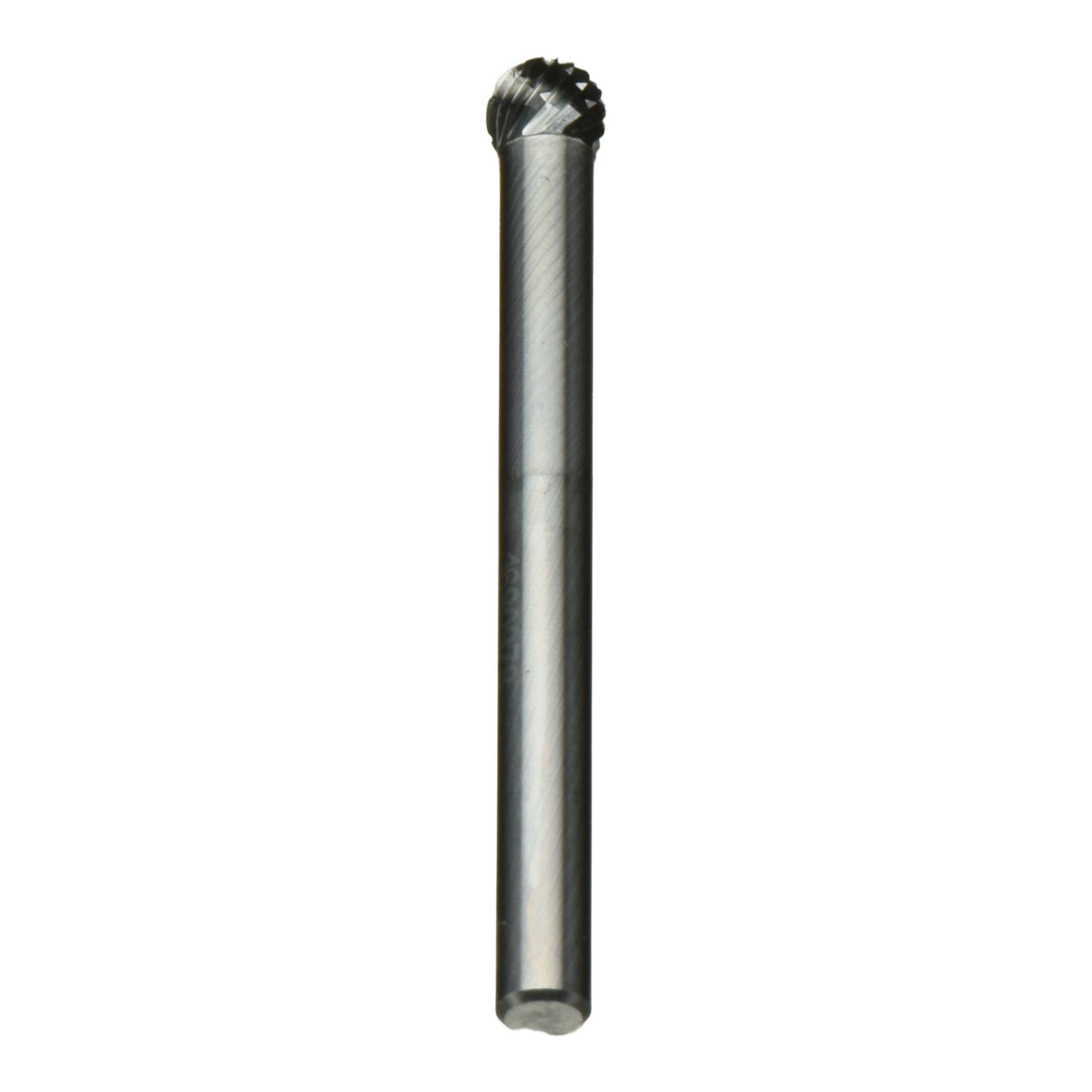 Metalowy cylindryczny narzędzie z fakturowaną, okrągłą i żebrowaną główką, powszechnie stosowane do precyzyjnego szlifowania lub kształtowania powierzchni.