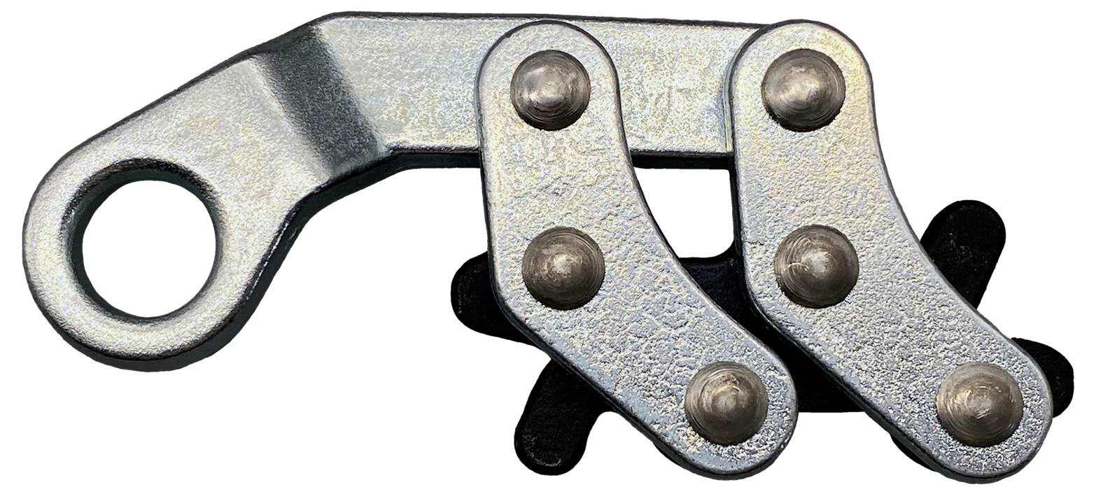 Тримач для мотузки Berger & Schröter 12528 4 мм сталь оцинкована, оксидована 1 шт.