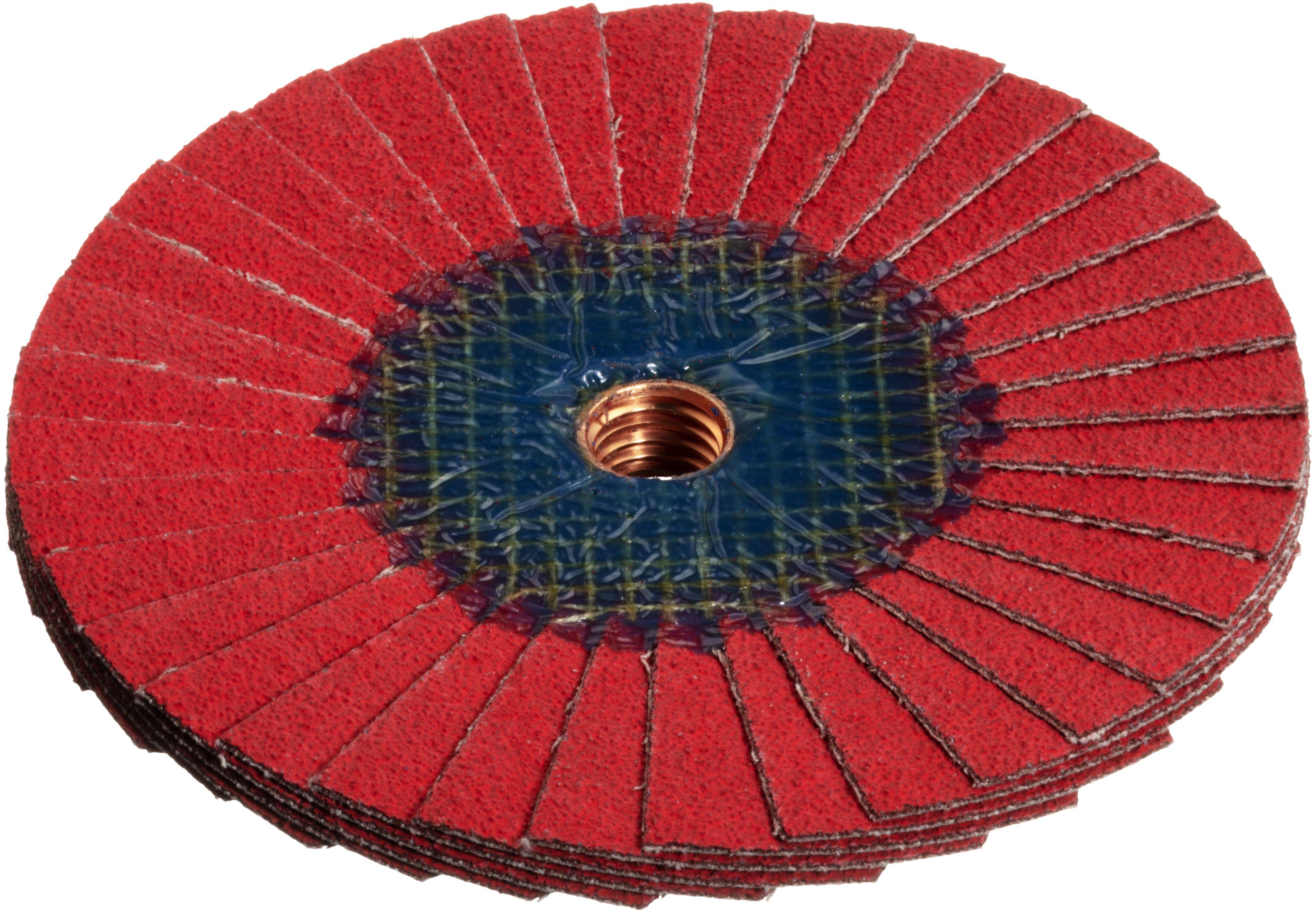 LUKAS-ERZETT A272712504070 Пелюстковий шліфувальний круг Діаметр 125 мм Зернистість = 40 10 шт.