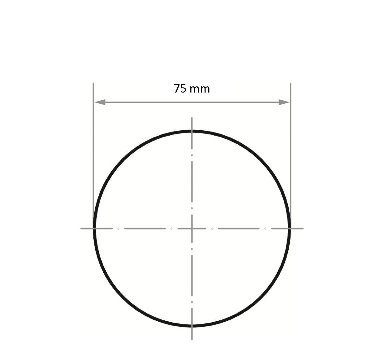 LUKAS-ERZETT A33310750801623 Tarcza lamelkowa Średnica 75 mm Wielkość ziarna=80 10 szt.-1