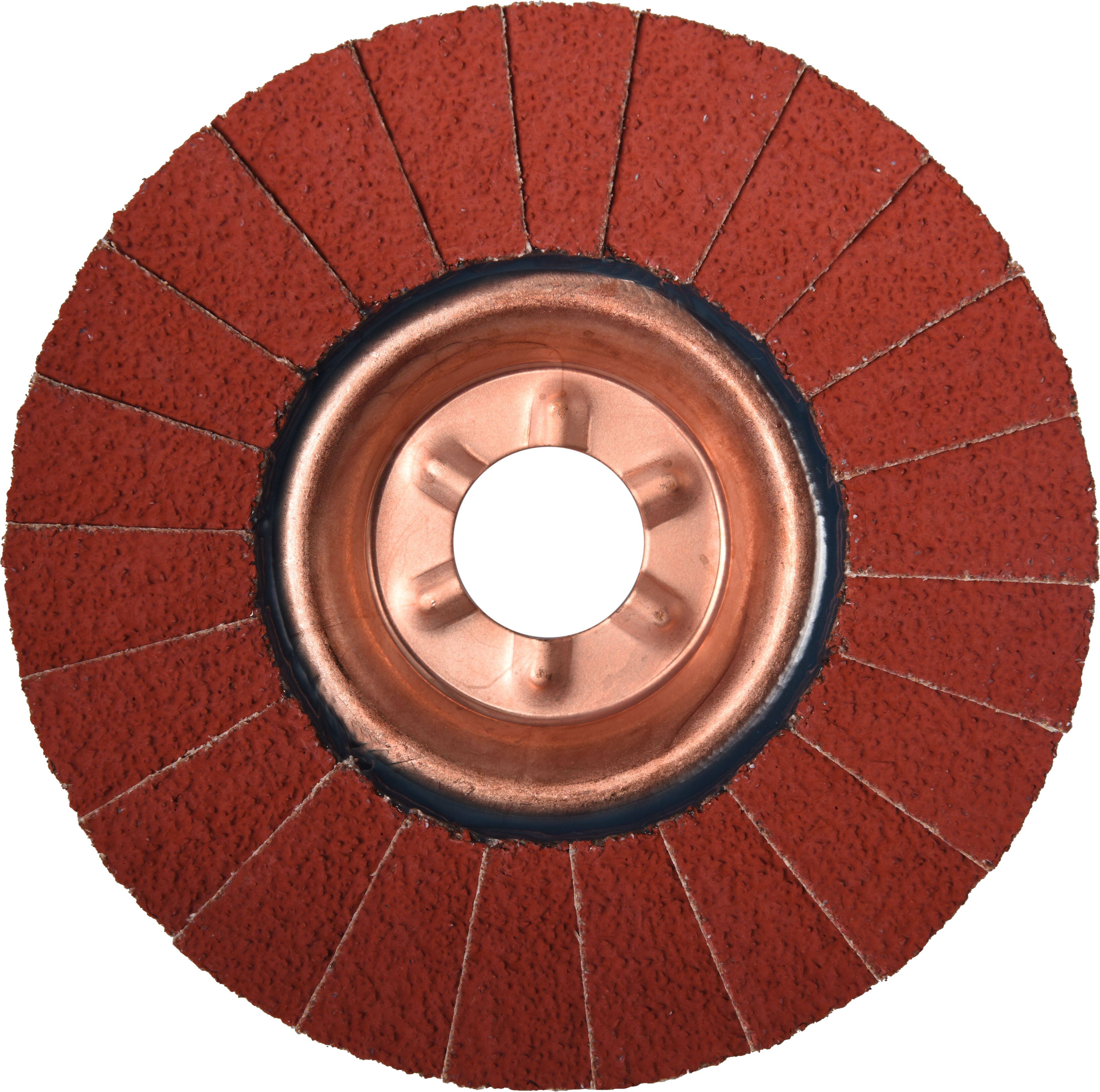 LUKAS-ERZETT A67201250360085 Tarcza lamelkowa Średnica 125 mm Wielkość ziarna=36 10 szt.-3