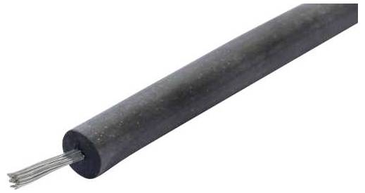 Высоковольтный кабель Rautronic 9001306 1,5 мм², черный. Количество единиц в погонном метре.