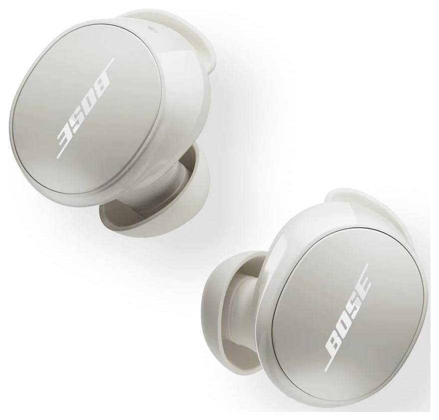 Бездротові Bluetooth-стереонавушники Bose QuietComfort Earbuds, білі шумозаглушення, мікрофон, футляр для перенесення, водонепрони