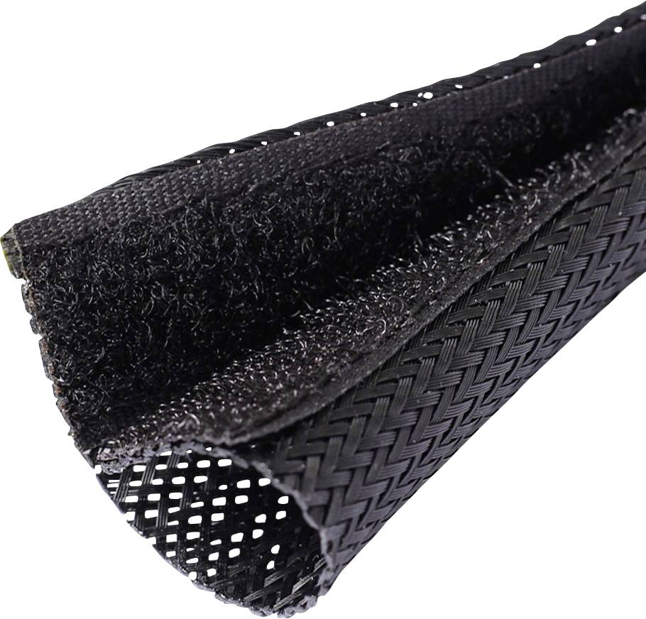 Quadrios 25CA481 25CA481 Армований шланг чорного кольору з ПЕТ 22-30 мм Продукція в погонних метрах