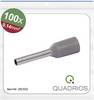 Quadrios 25C533 Końcówka rurkowa 25C533, z częściową izolacją , 0.14 mm², 100 szt.