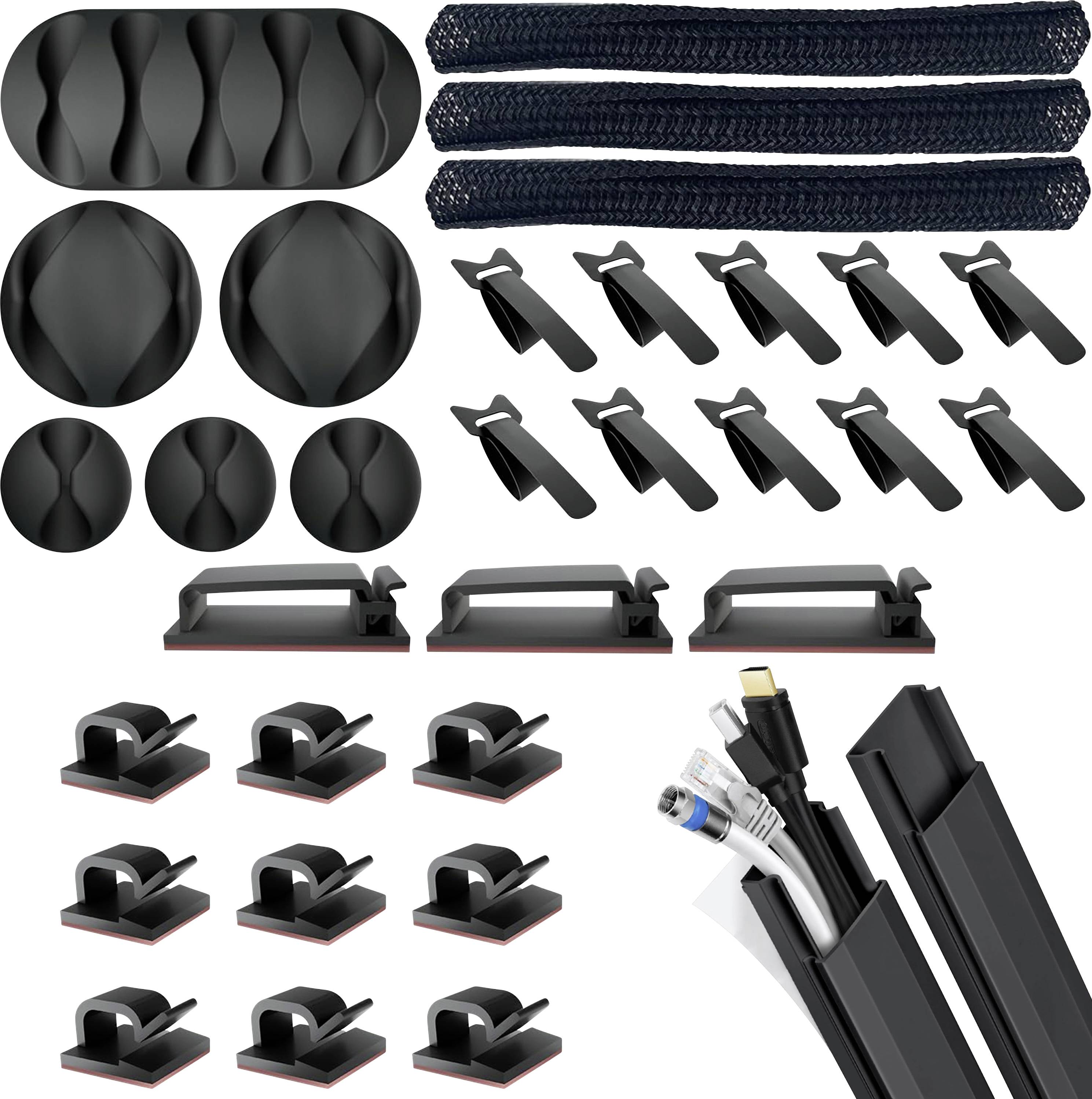 Комплект тримачів кабелів Quadrios 25CA578, 34 предмети