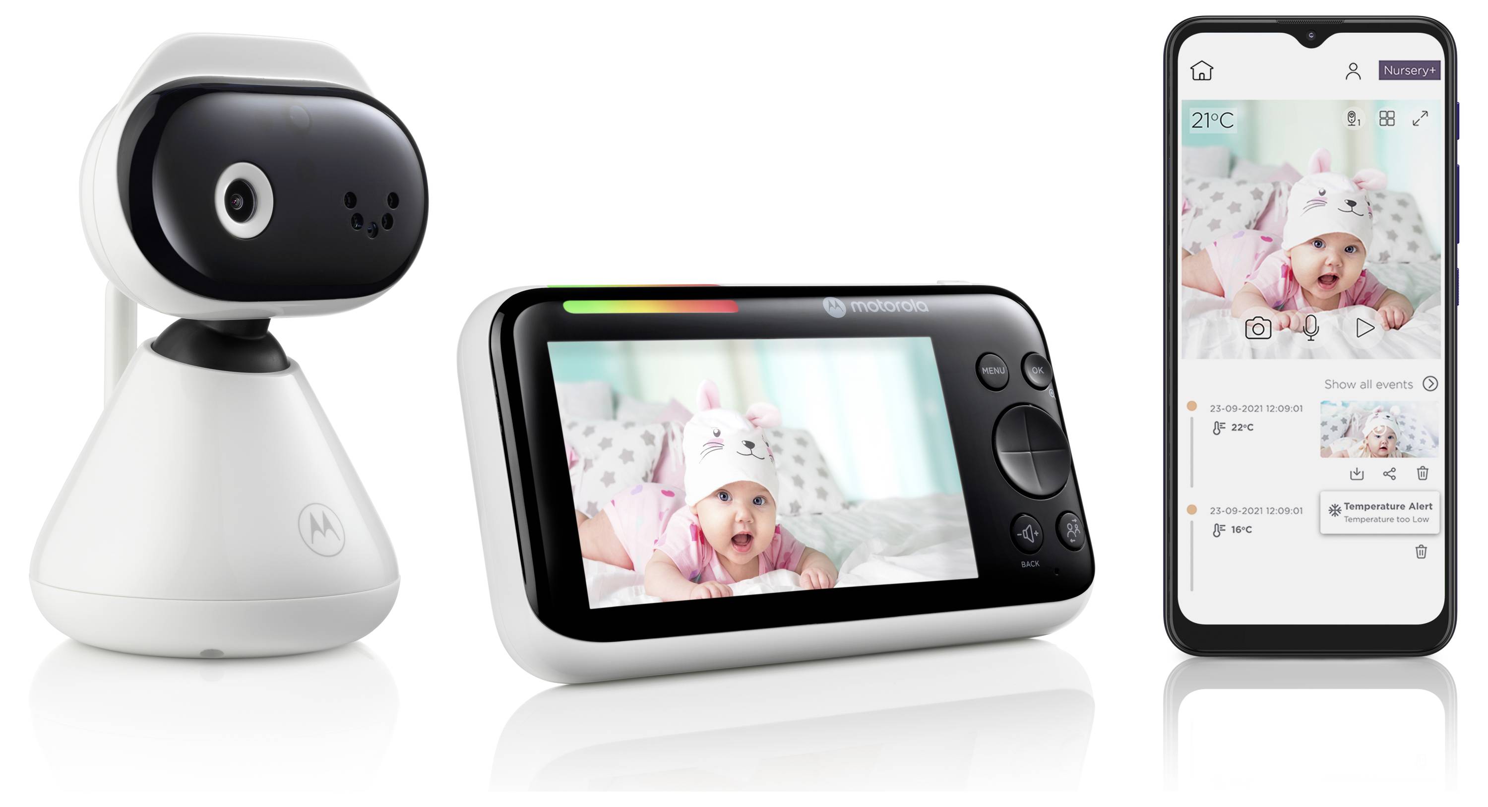 Motorola PIP1500 Connect PIP1500 Connect (ЄС) Дитячий монітор 2,4 ГГц з камерою
