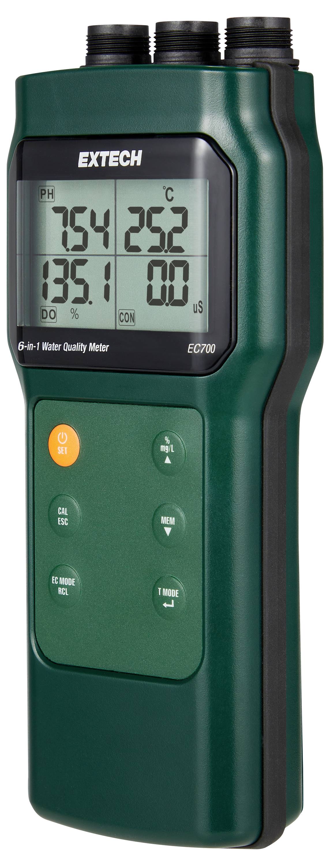 Аналізатор якості води Extech, pH, солоність, вміст солі, провідність, загальний вміст розчинених твердих речовин (TDS), температу