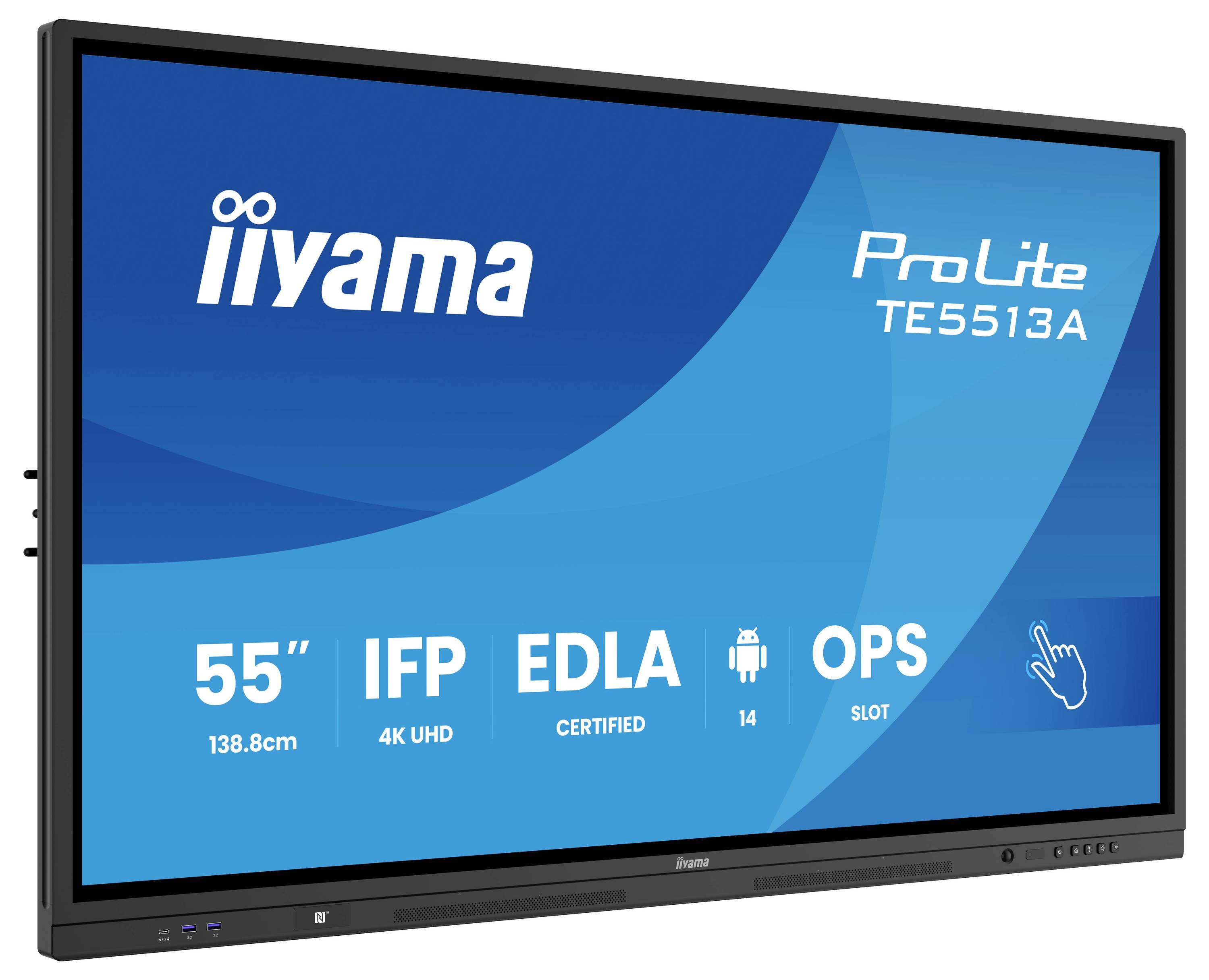 Iiyama ProLite Wyświetlacz Digital Signage EEK: G (A - G) 138.8 cm 54.6 cal 3840 x 2160 Pixel-2