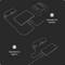 Diagram przedstawiający dwie opcje połączenia: 1) Podłączenie do Switch za pomocą specjalistycznego przewodu; 2) Podłączenie do Type C za pomocą kabla USB-C.