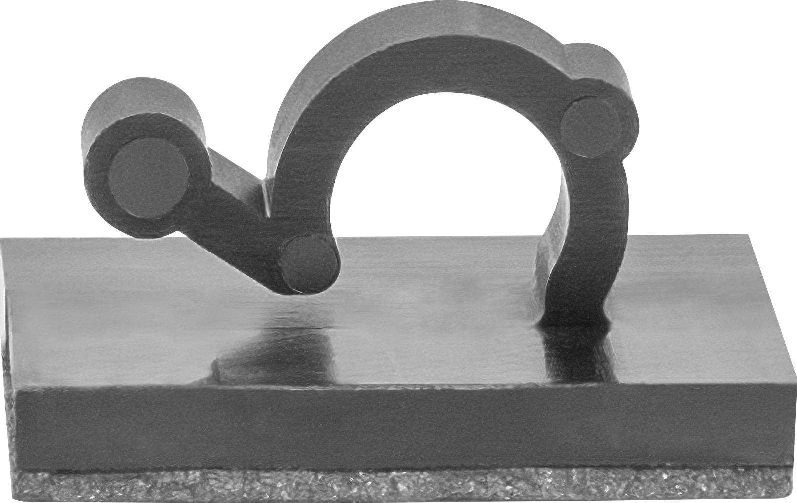 Кабельний затискач HellermannTyton MAGRA6-PA66/NDFEBR5-BK (25) 151-04468, 6 мм (макс.), 25 шт.