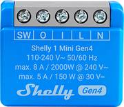 Shelly 1 Mini Gen4 Bezprzewodowy element przełączający Wi-Fi
