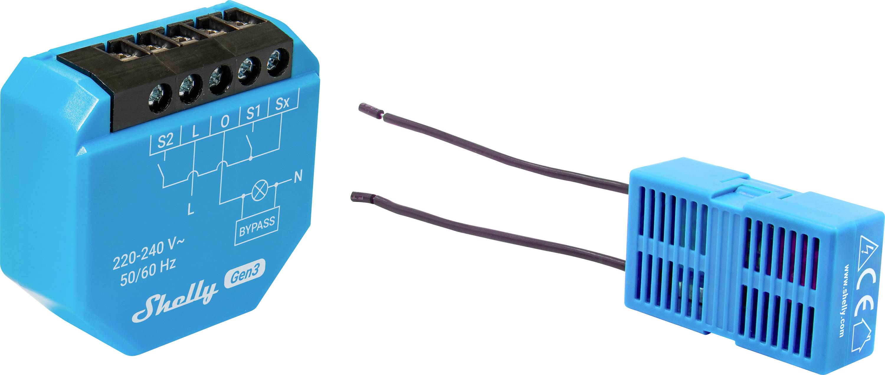 Бездротовий комутаційний елемент Shelly 1L Gen3