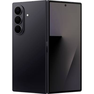 Smartfon z rozk³adanym ekranem, częściowo rozłożony, prezentujący elegancki design z trzema aparatami tylnymi oraz dużym, pozbawionym notcha wyświetlaczem.