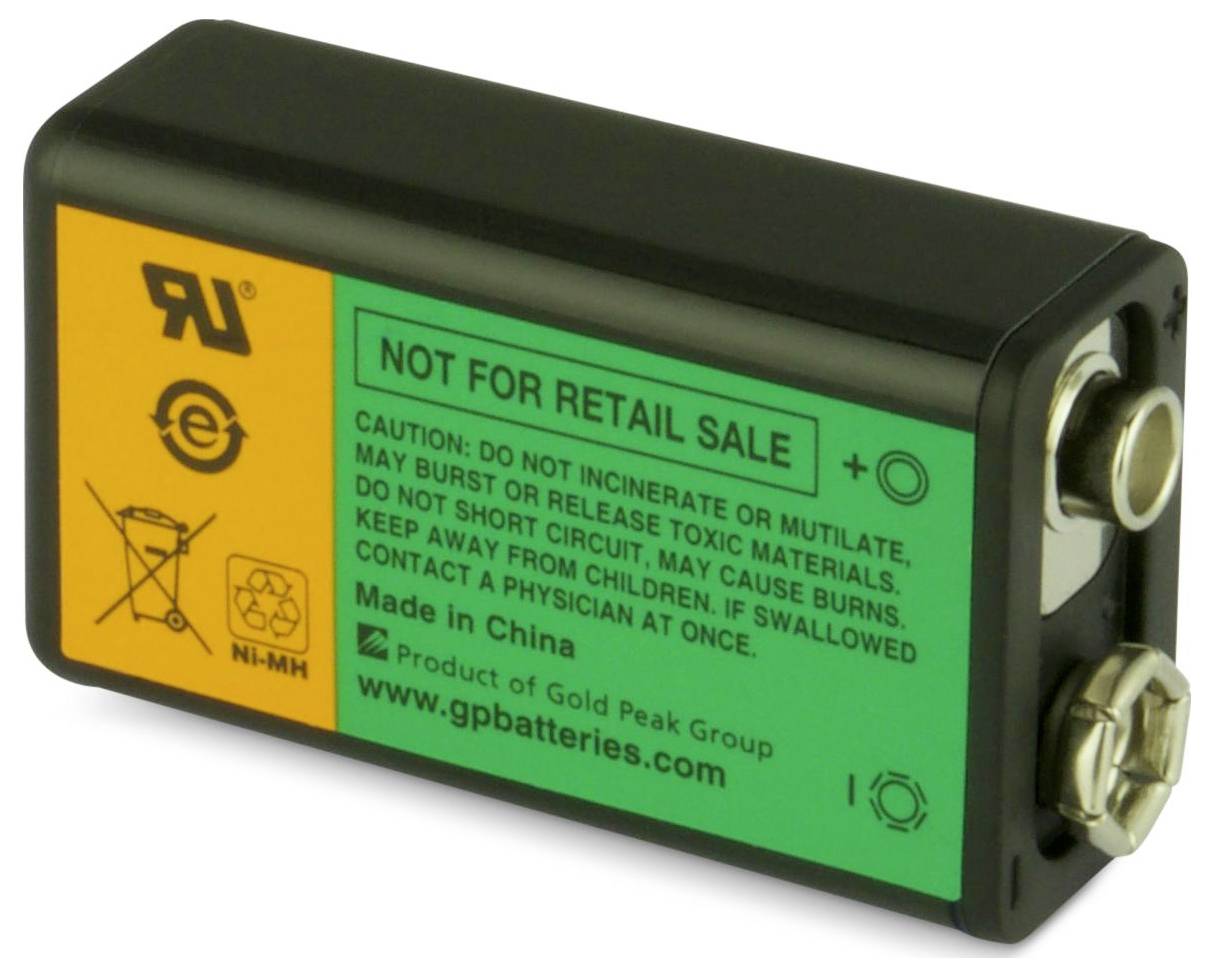Акумулятор GP, 9,6 В, 170 мАг, NiMH, 1 шт.