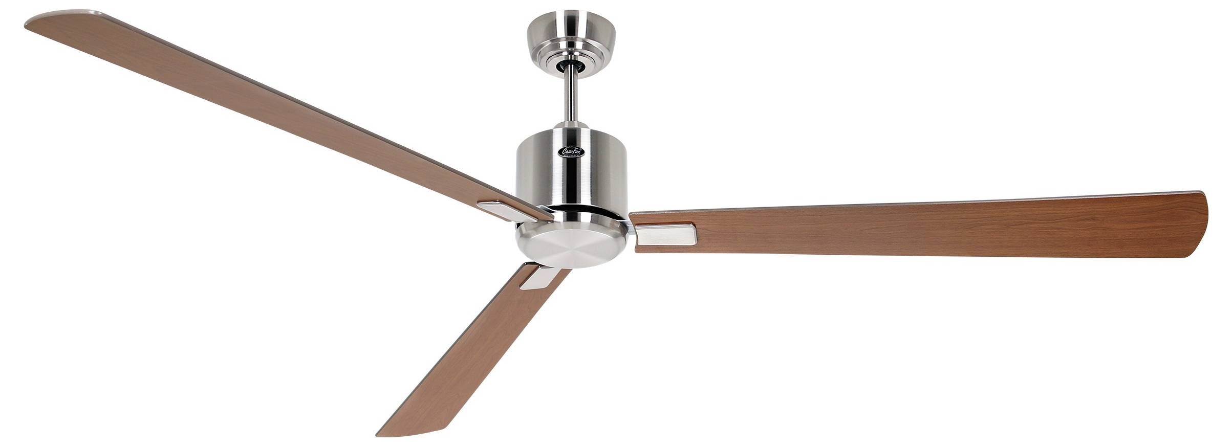 CasaFan ECO NEO III 180-4 BN-NB/KI WiFi Flügel Nussbaum/Kirsche Wentylator sufitowy 28 W (Ø x W) 180 cm x 360 mm chrom (-3