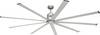 CasaFan BIG SMOOTH ECO 220 TS-TS Flügel Titansilber Wentylator sufitowy 35 W (Ø x W) 224 cm x 460 mm tytanowo-srebrny pilot zdalnego sterowania, timer, tryb zimowy