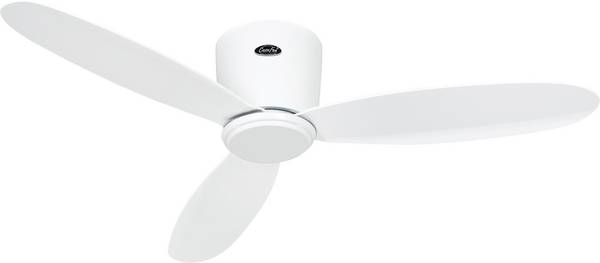 CasaFan ECO PLANO II 112 WE-WE WiFi Wentylator sufitowy  13 W (Ø x W) 112 cm x 160 mm biały pilot zdalnego sterowania, timer, tryb zimowy, sterowanie aplikacją