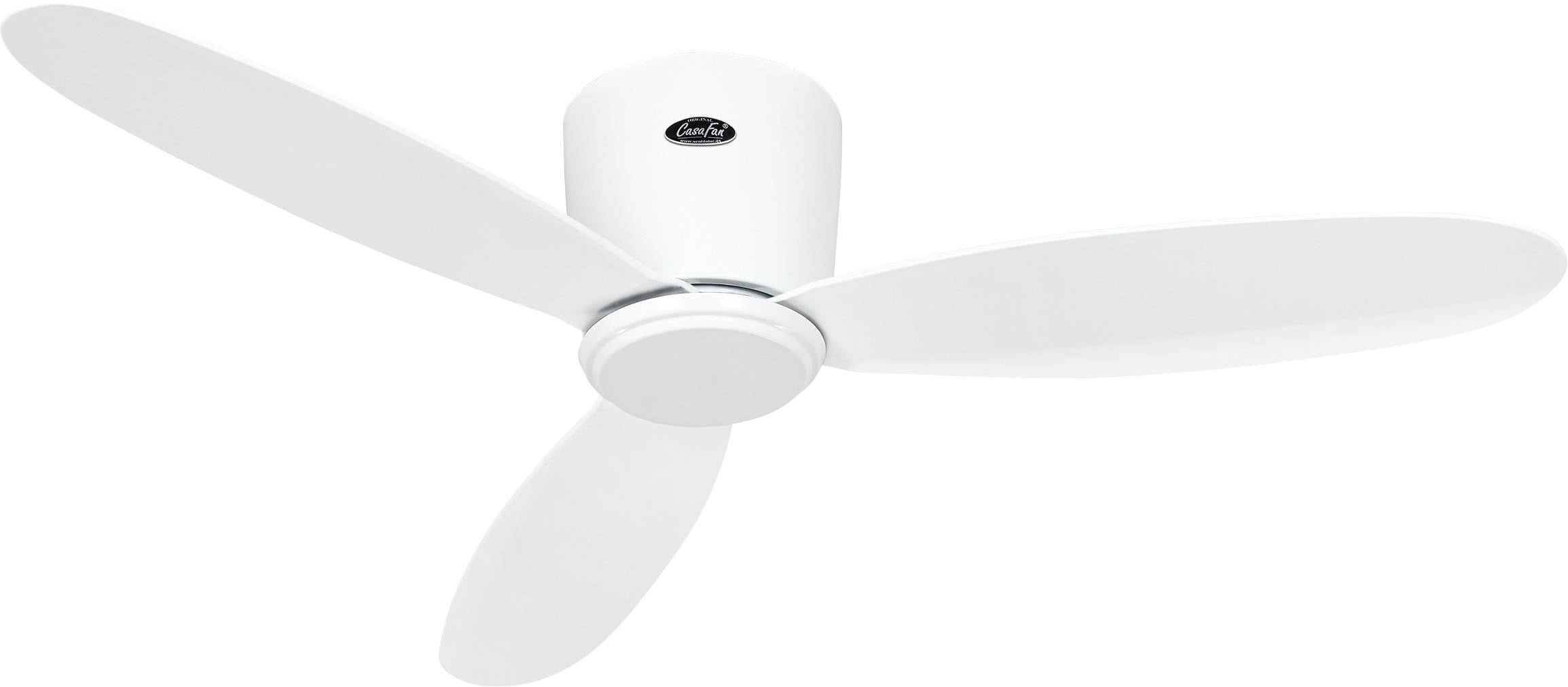 Потолочный вентилятор CasaFan ECO PLANO II 112 WE-WE WiFi, 13 Вт (диаметр x высота) 112 см x 160 мм, белый, пульт дистанционного у