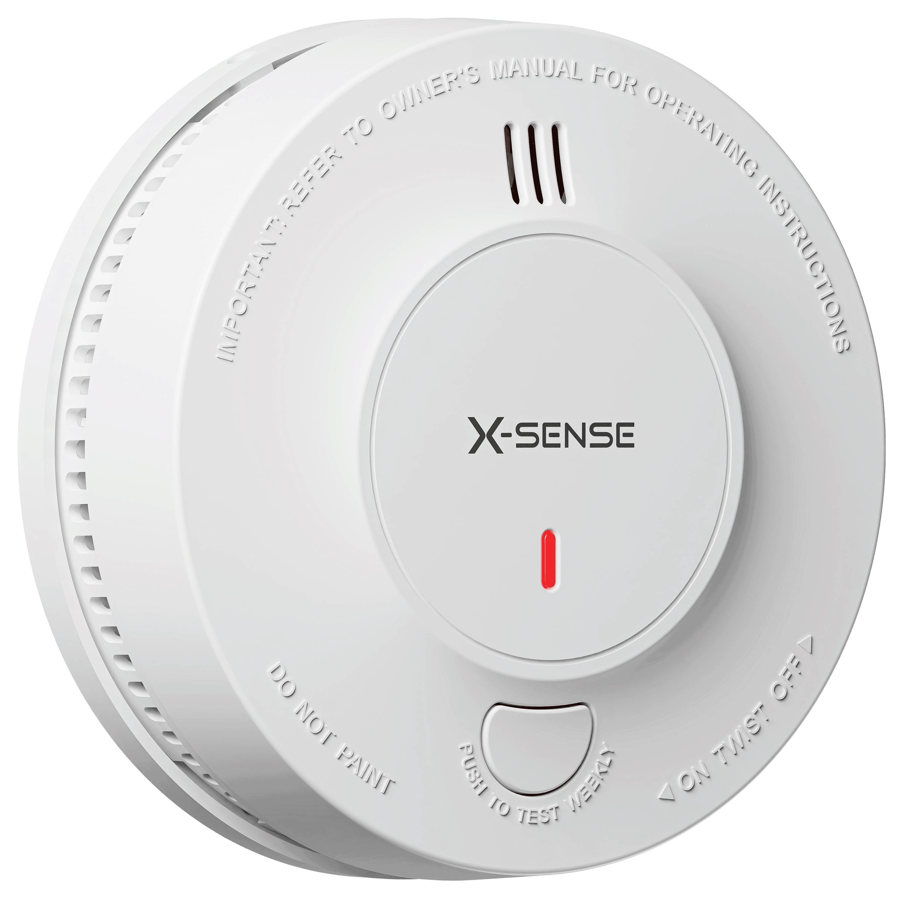 Датчик диму X-Sense SD19 з 10-річним терміном служби батареї (Ш x В x Г) 122 x 45 x 122 мм