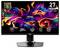 Monitor MSI 27-calowy WQHD z żywymi kolorami i designem, wyposażony w częstotliwość odświeżania 360 Hz, technologię QD OLED oraz etykietę gwarancji 3-letniej na ekranie.