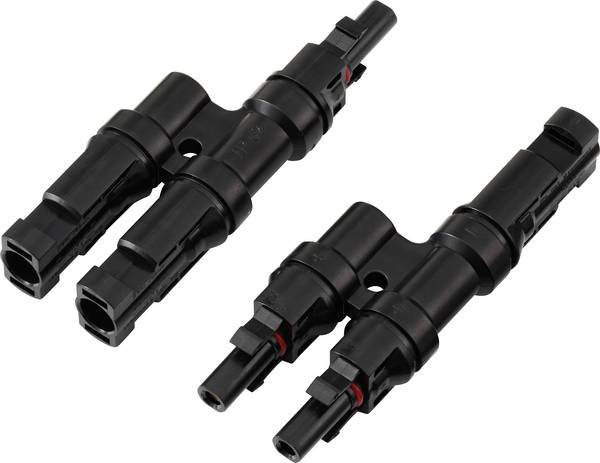 Zestaw łączników rozgałęźnych PV 2-drożny TRU COMPONENTS TC-13805792, 2,5 mm² / 4,0 mm² / 6,0 mm², IP67, 2 szt.
