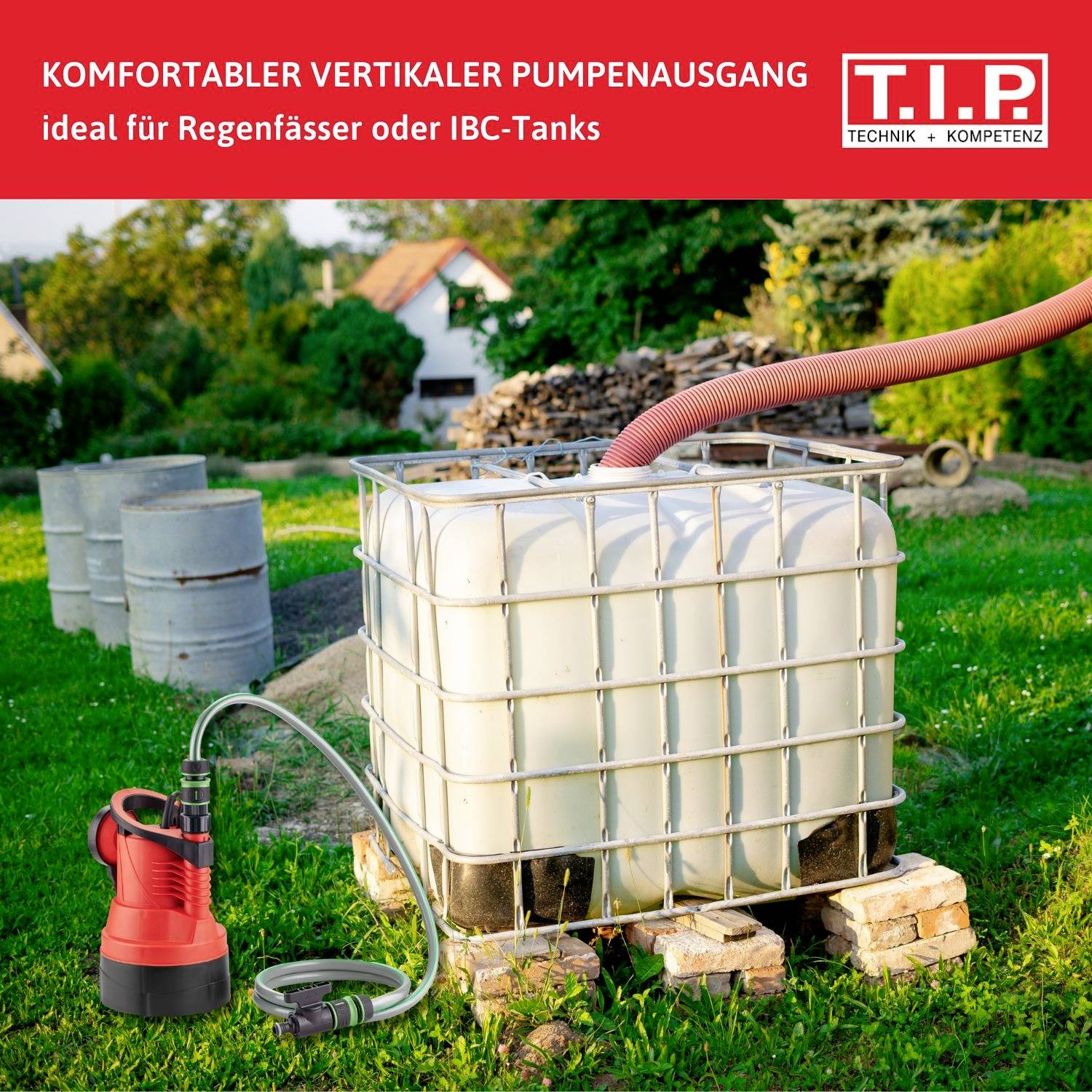 T.I.P. - Technische Industrie Produkte 30262 DIO 85/10 гнучкий садовий насос