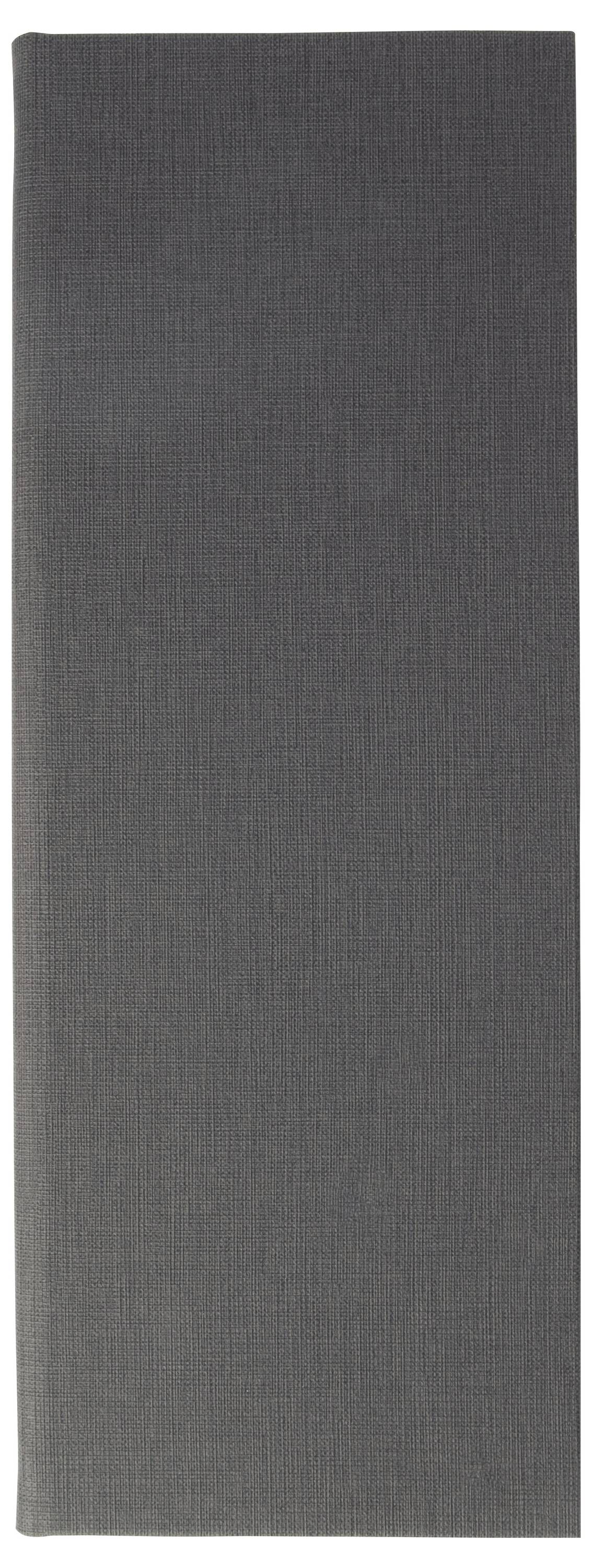 Папка Sigel GM101 для напоїв 1/2 DIN A4 1 шт. З 2 подвійними прозорими обкладинками на 8 сторінок, гумова палітурка антрацитового 