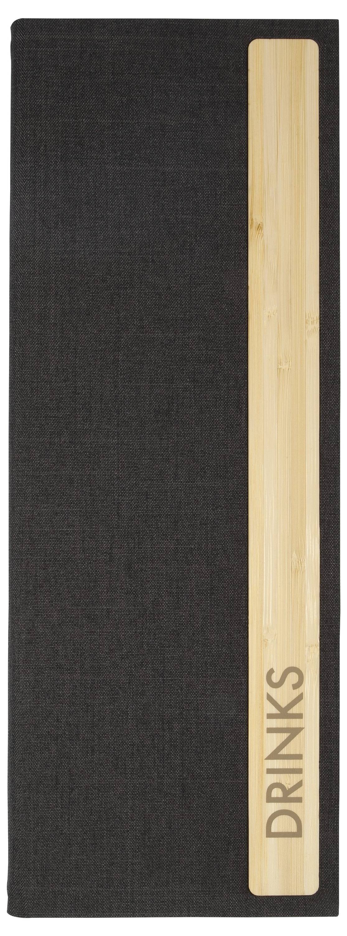 Папка для напоїв Sigel GM220 1/2 DIN A4 1 шт. З 2 подвійними прозорими обкладинками на 8 сторінок, гумові палітурки темно-сірого, 