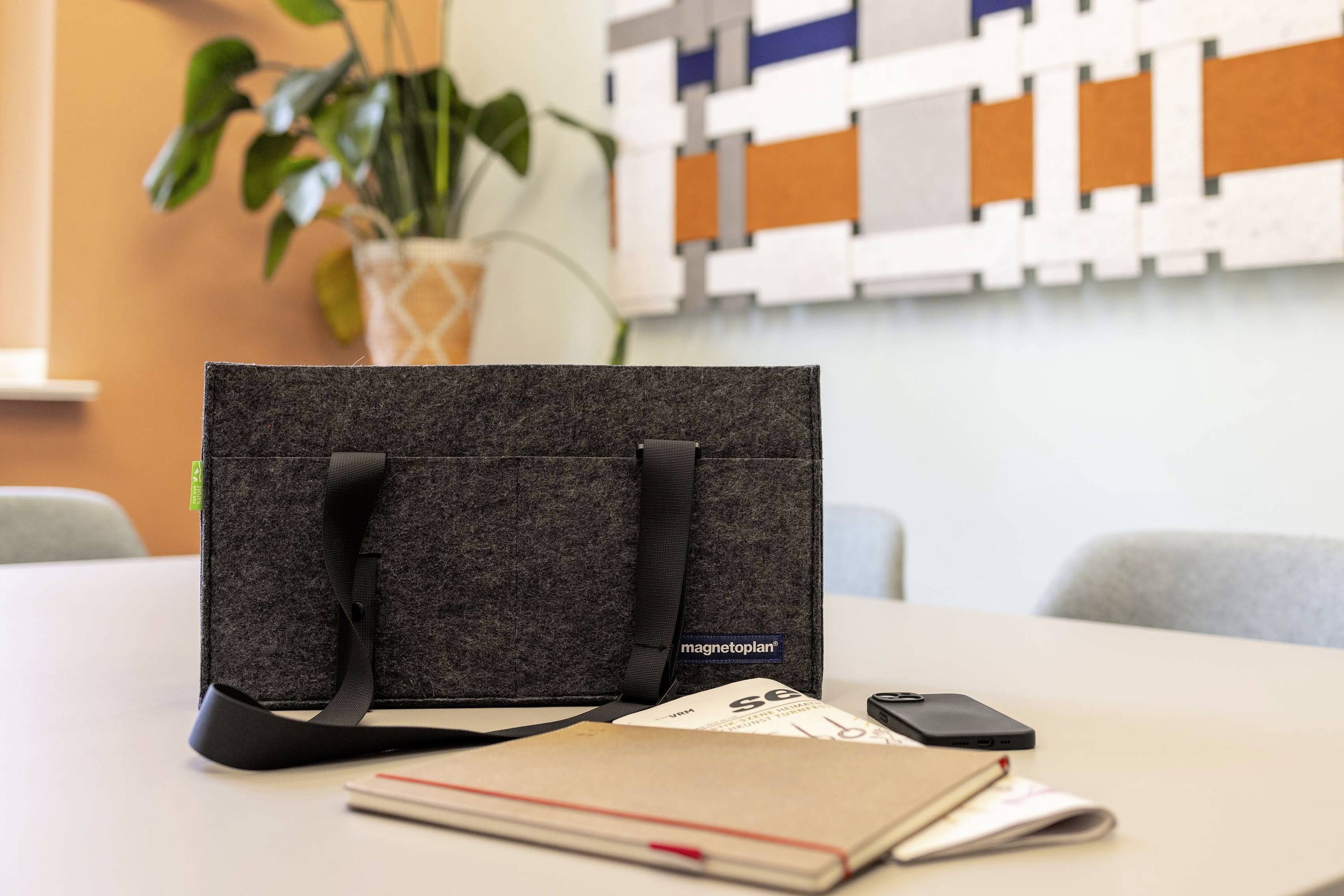 magnetoplan Torba 11126 45 cm x 25 cm x 15 cm szary-4