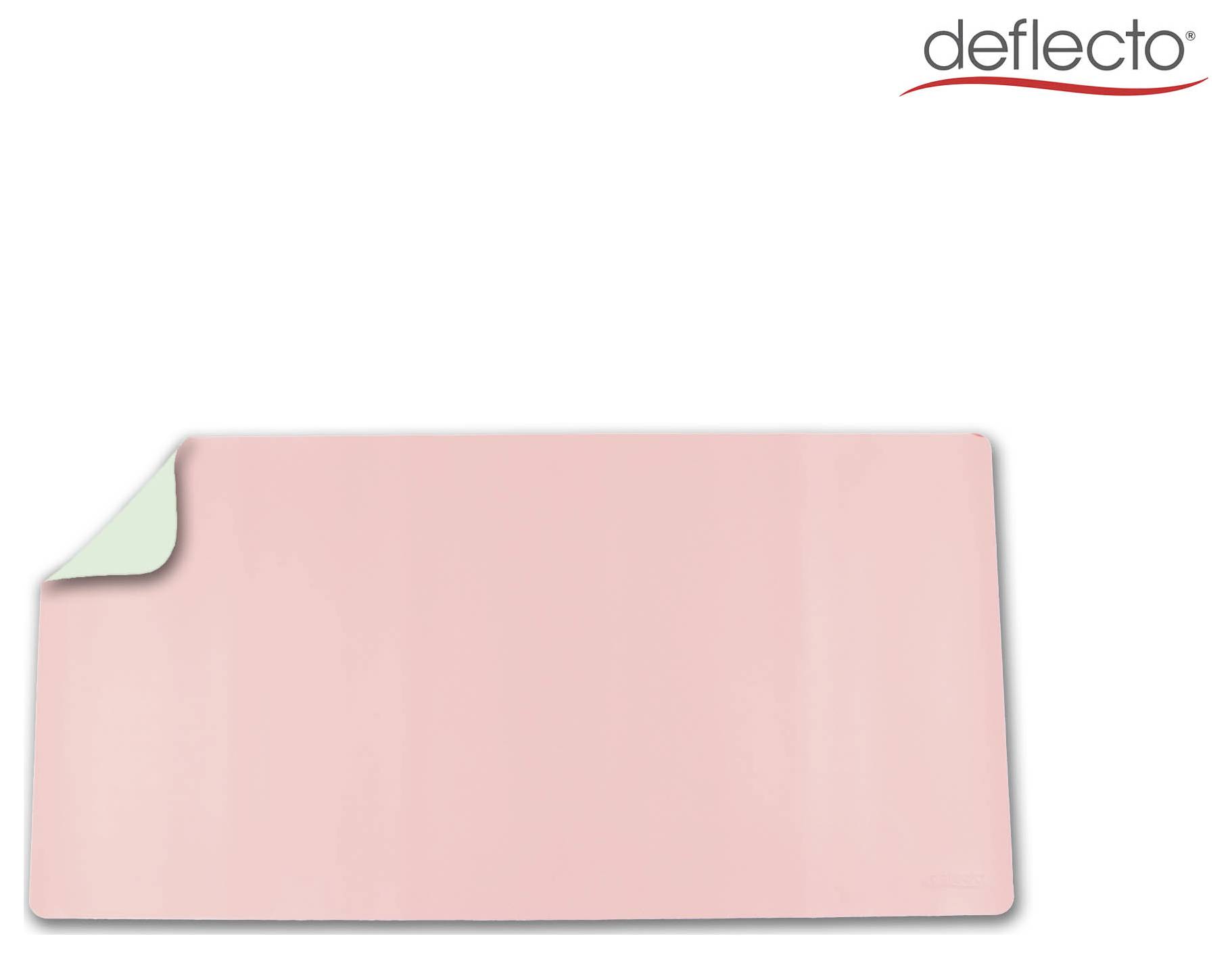 Настольная подкладка Deflecto DM12060PG, зеленая, розовая (Ш x В) 1,2 м x 0,6 м, 1 шт.