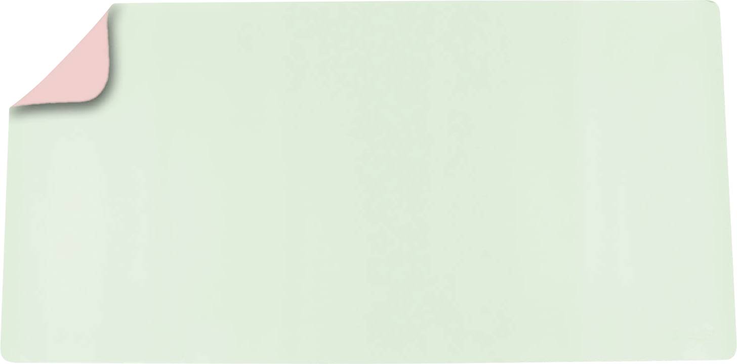 Підкладка для столу Deflecto DM8040PG Зелений, Рожевий (Ш x В) 800 мм x 400 мм